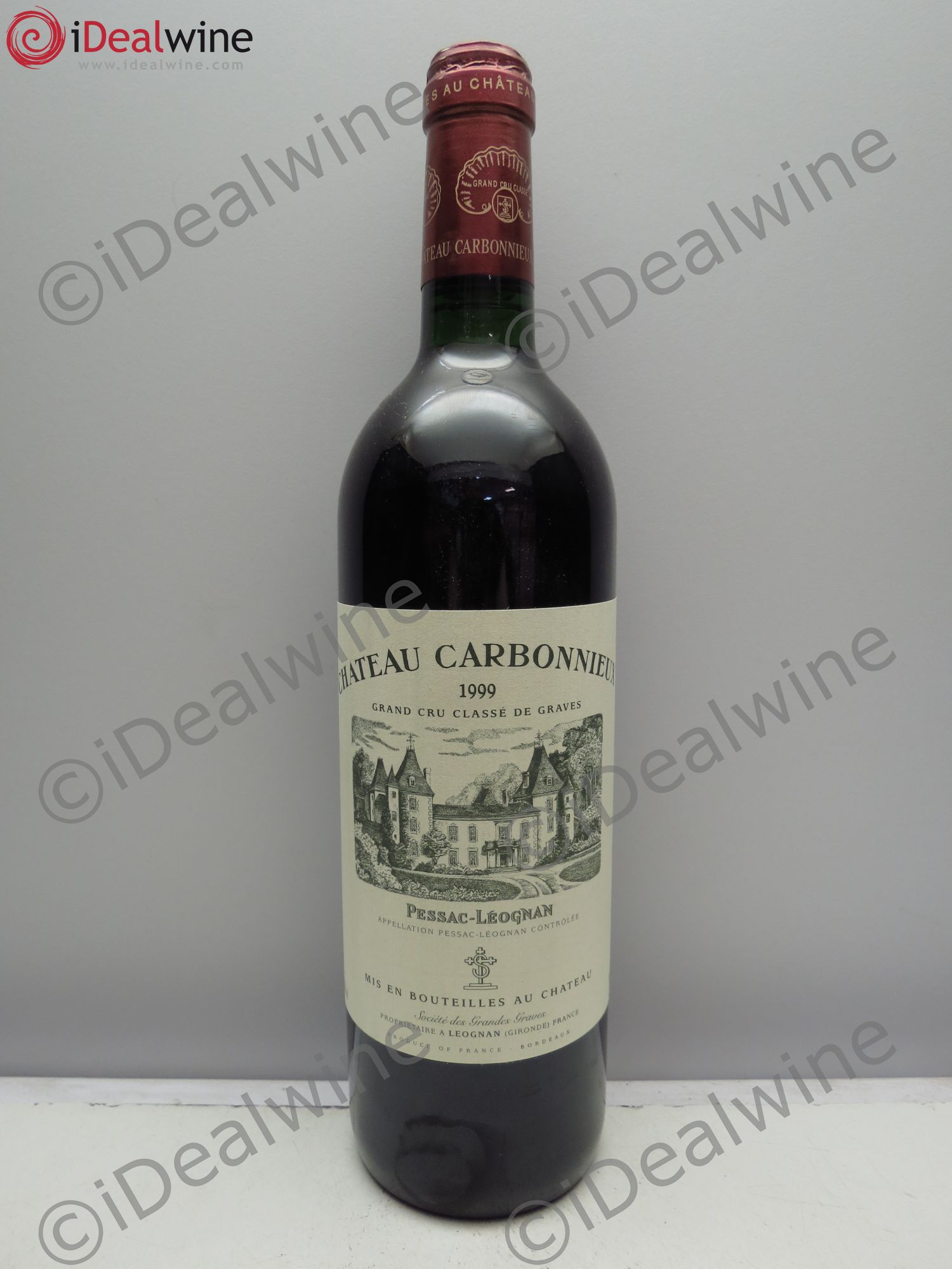 Château Carbonnieux Cru Classé de Graves 1999 - Lot de 1 bouteille - 0