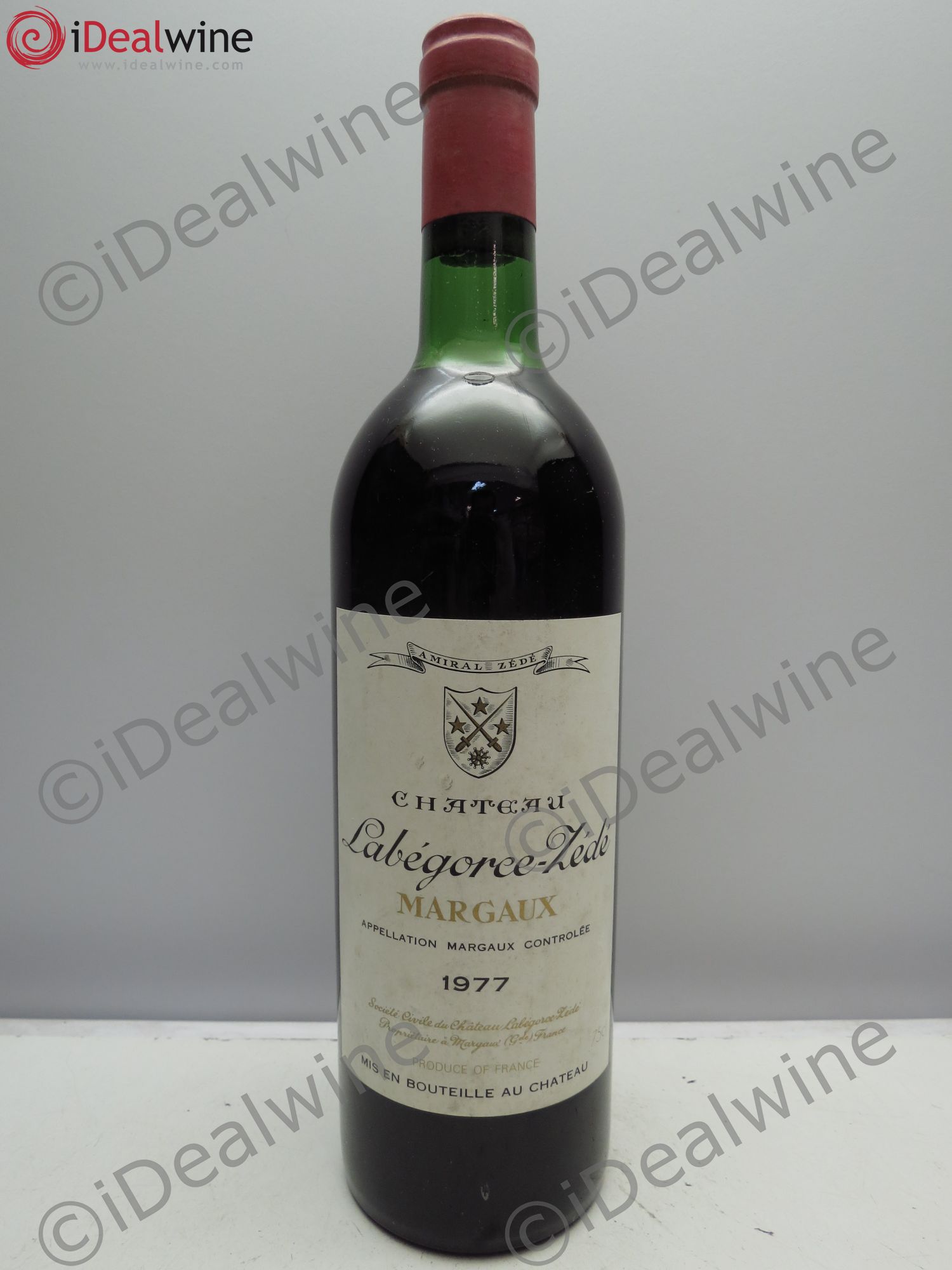 Château Labegorce Zédé Cru Bourgeois 1977 - Lot de 1 bouteille - 0