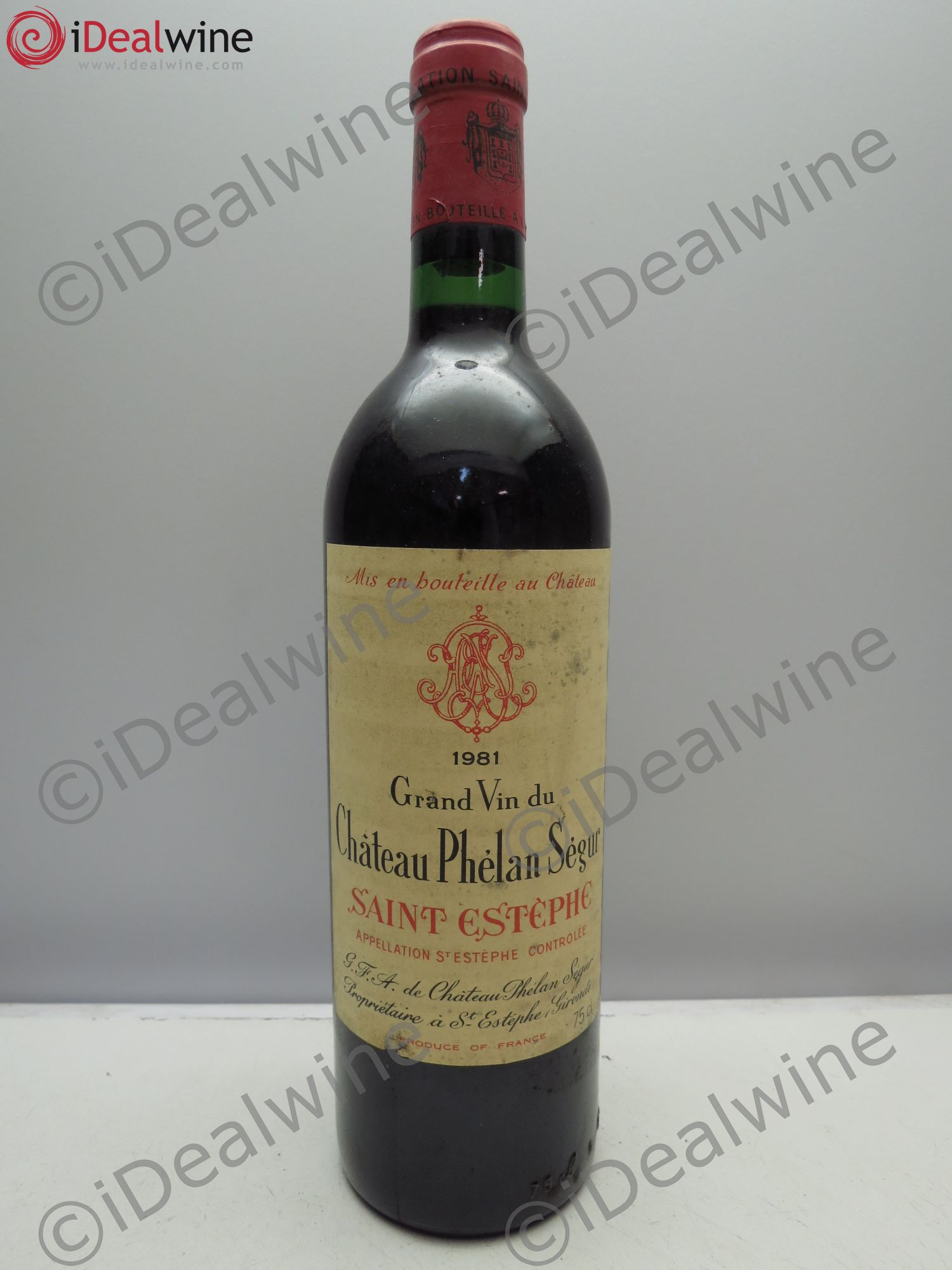 Château Phélan Ségur 1981 - Lot de 1 bouteille - 0