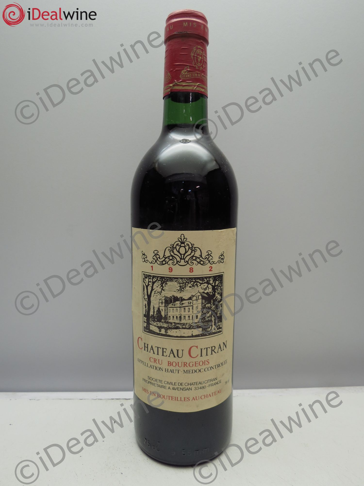 Château Citran Cru Bourgeois 1982 - Lot de 6 bouteilles - 0