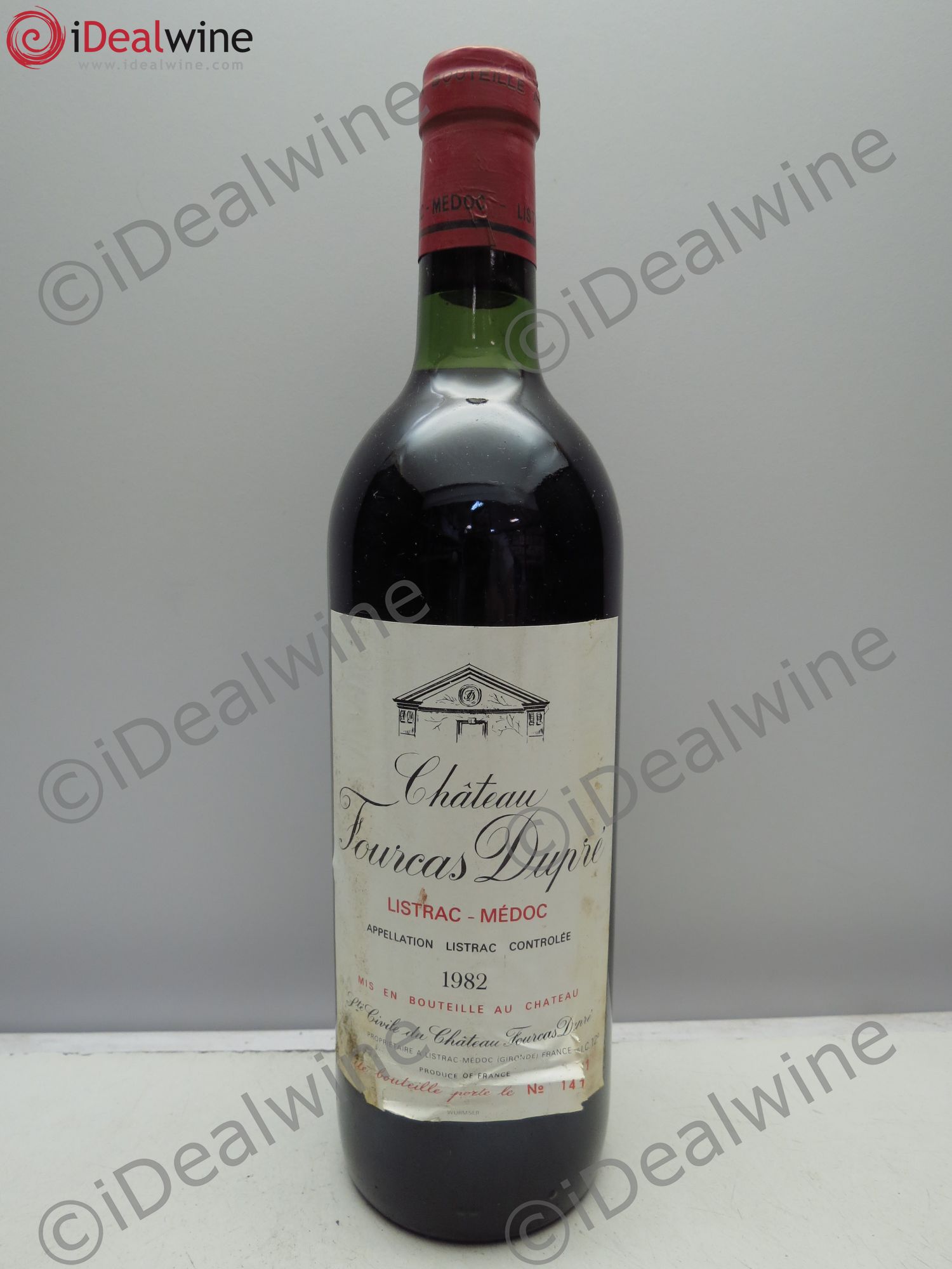 Château Fourcas Dupré 1982 - Lot de 6 bouteilles - 0