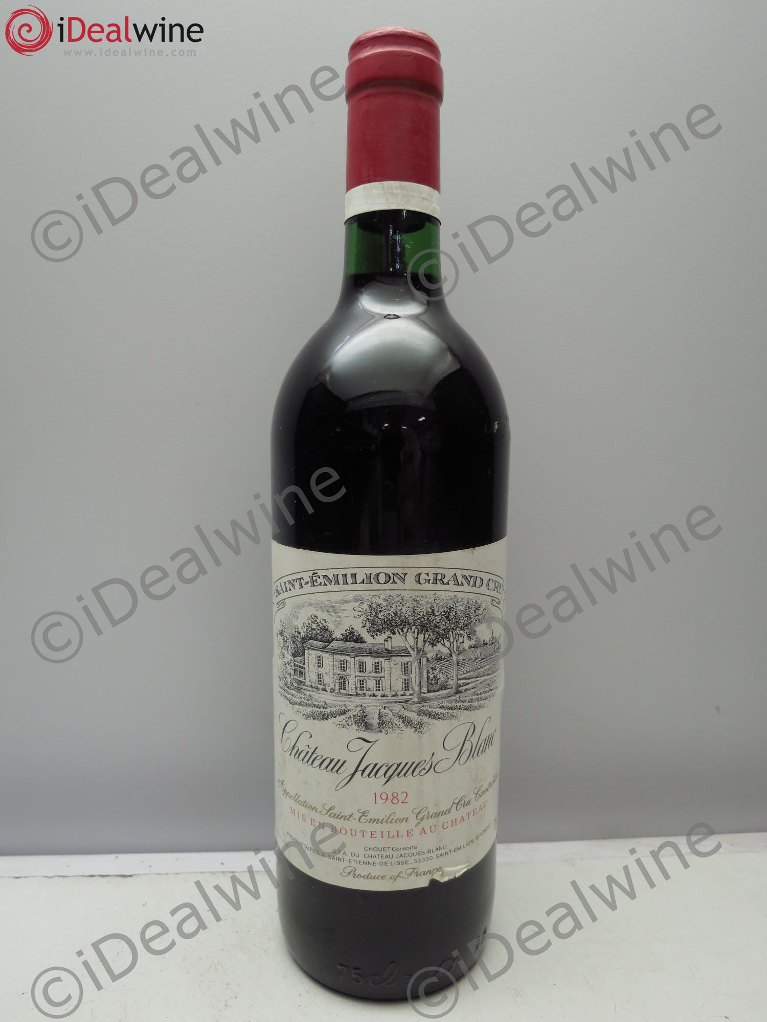 Château Jacques Blanc 1982 - Lot de 1 bouteille - 0