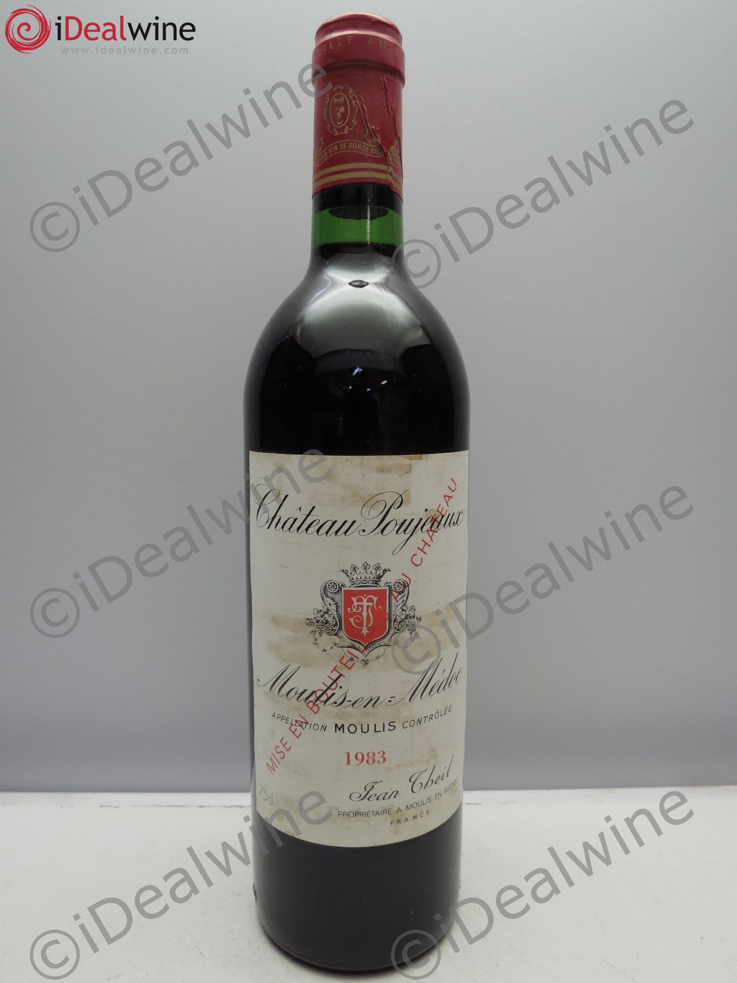 Château Poujeaux 1983 - Lot de 1 bouteille - 0