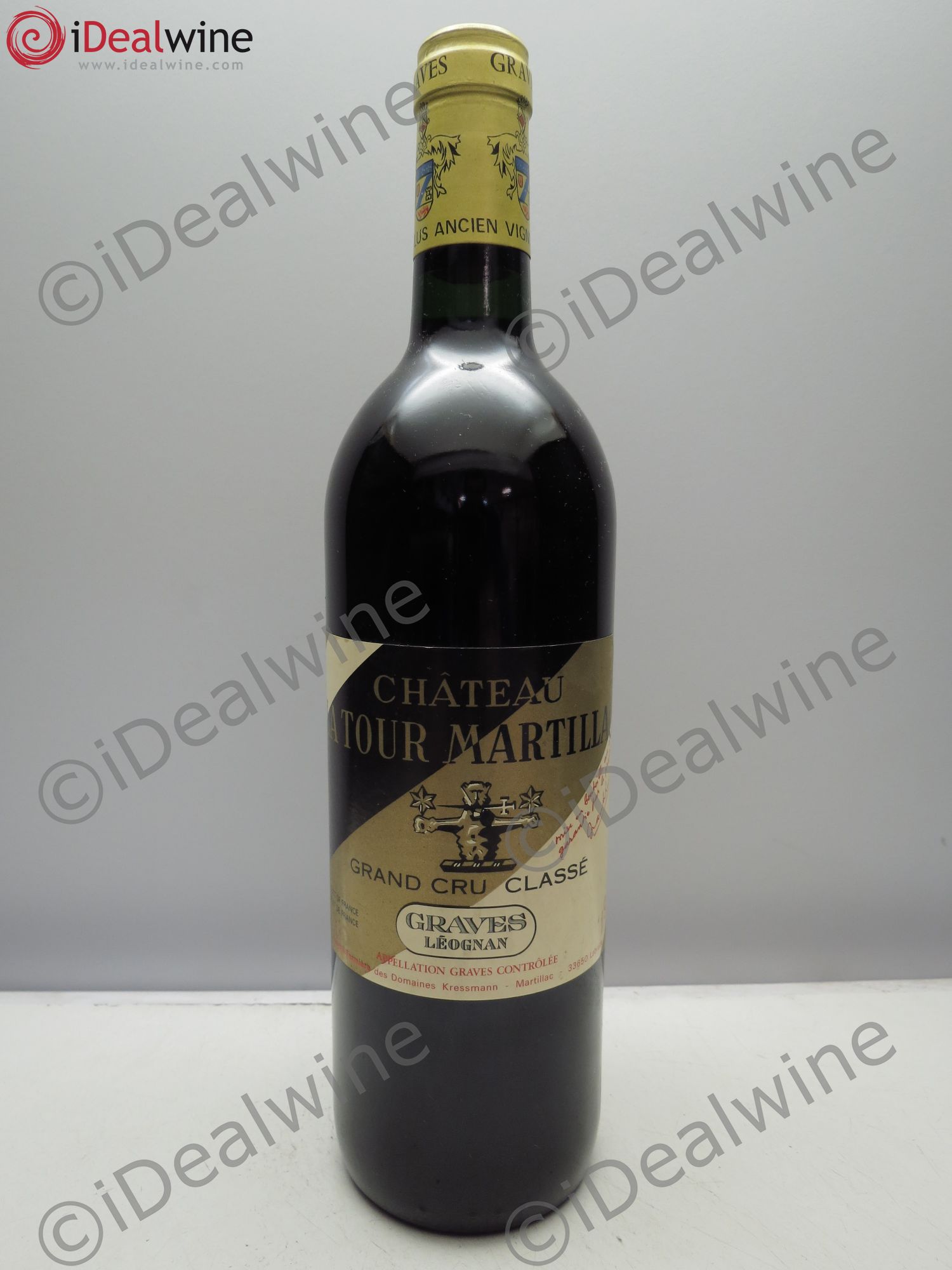 Château Latour-Martillac Cru Classé de Graves 1984 - Lot de 1 bouteille - 0