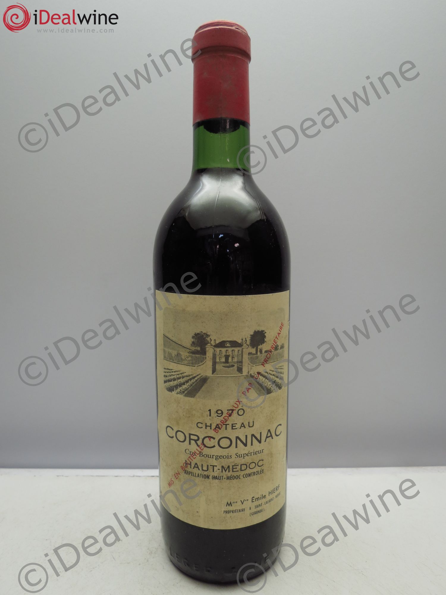 Haut Médoc Château Corconnac 1970 - Posten von 1 Flasche - 0