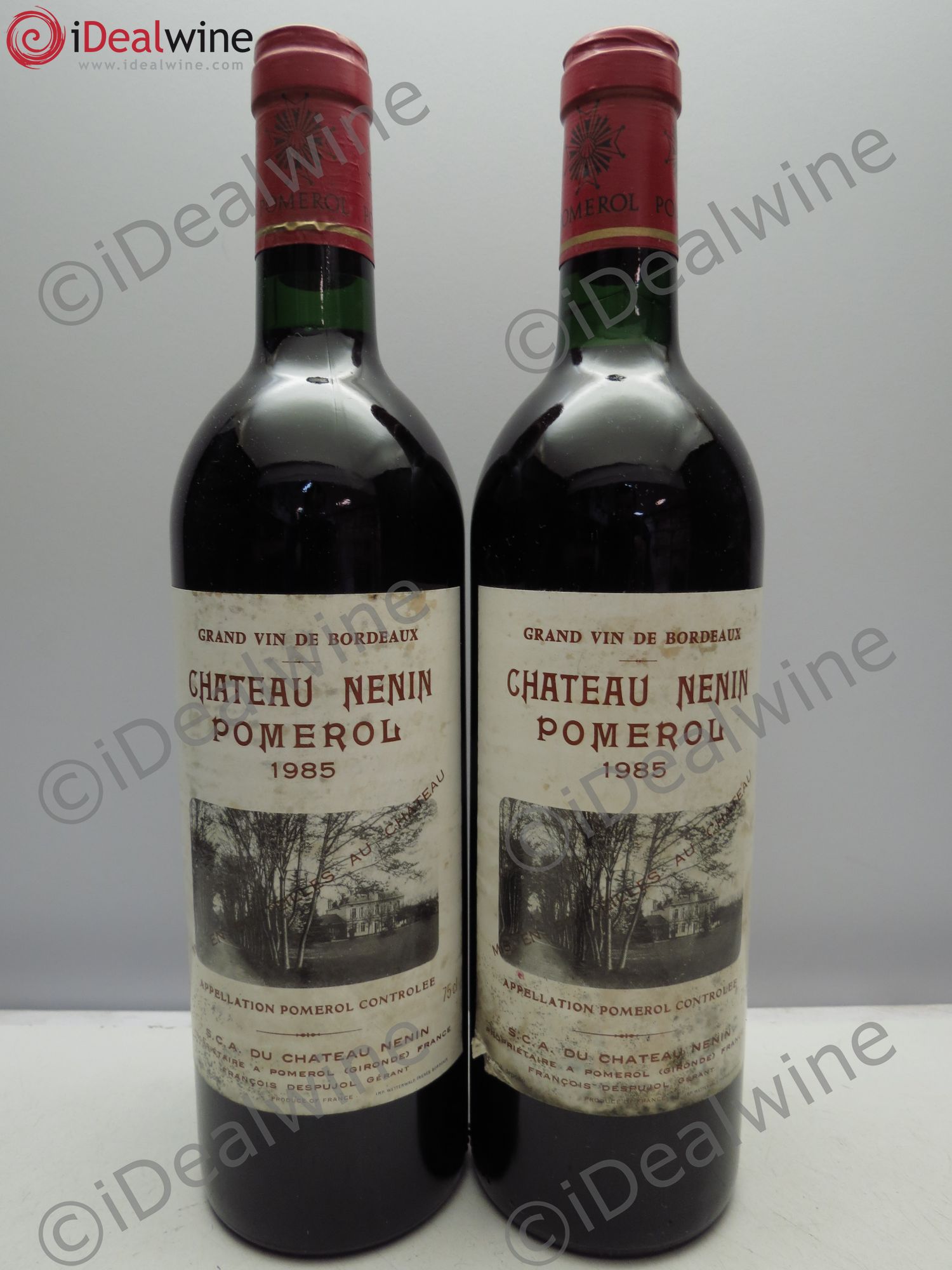 Château Nenin 1985 - Lot de 2 bouteilles - 0