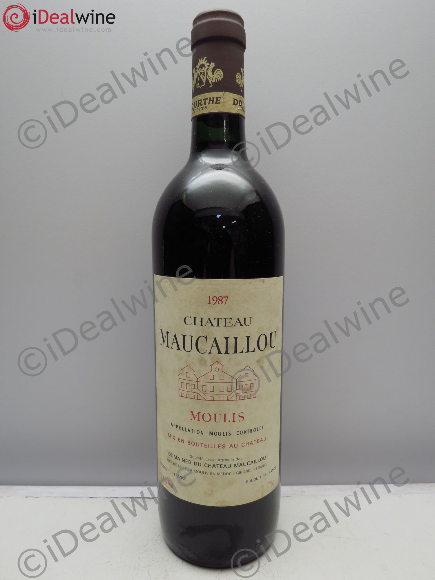 Château Maucaillou 1987 - Lot de 1 bouteille - 0