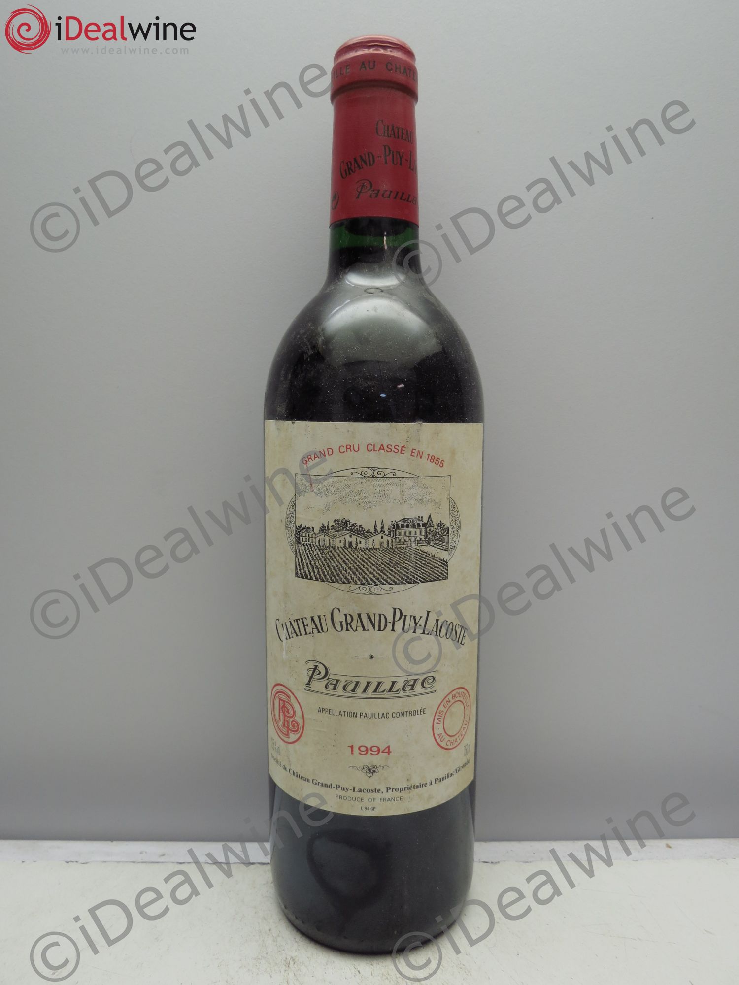 Château Grand Puy Lacoste 5ème Grand Cru Classé (sans prix de reserve/no reserve) 1994 - Posten von 1 Flasche - 0