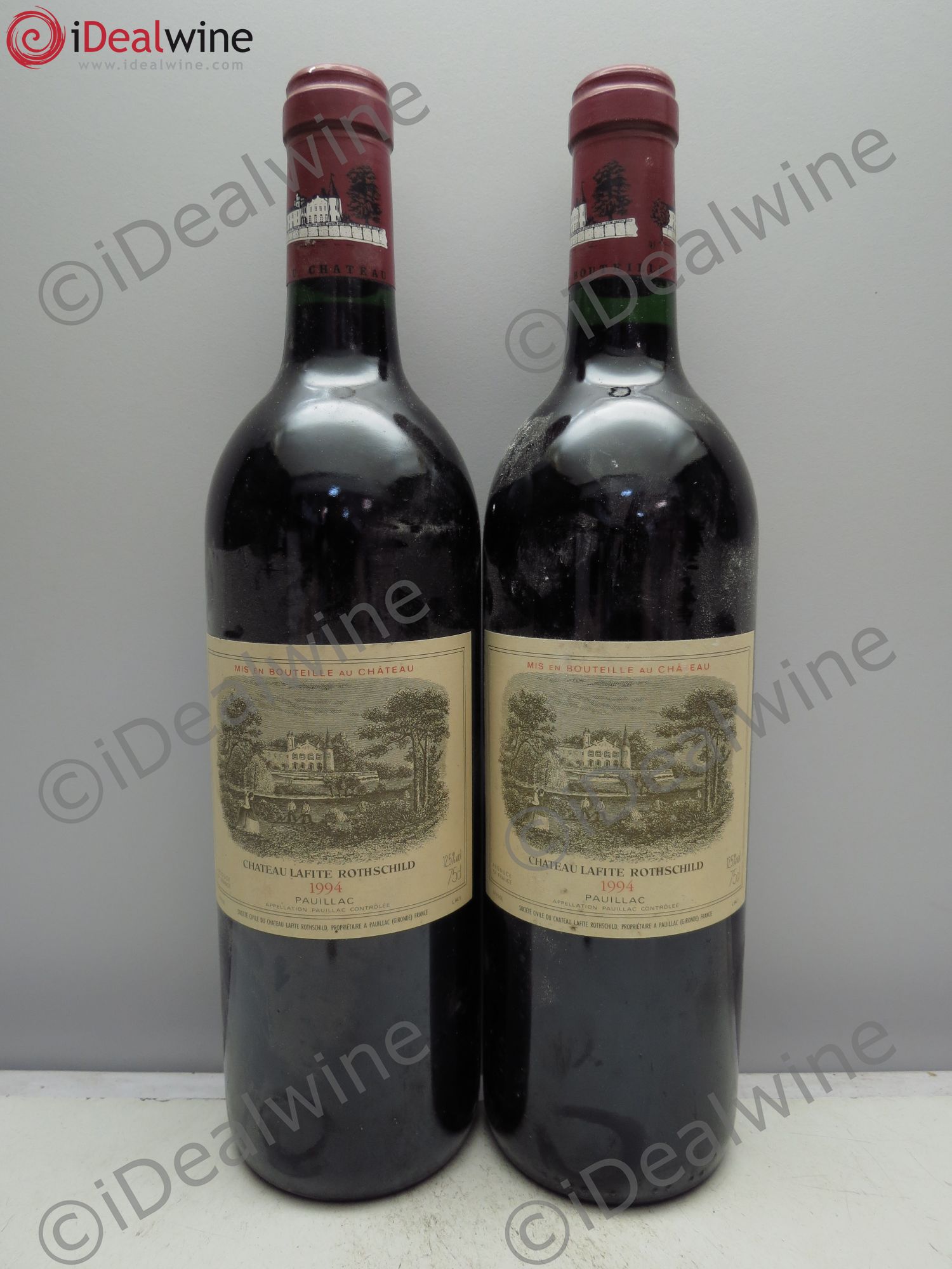 Château Lafite Rothschild 1er Grand Cru Classé 1994 - Lot de 2 bouteilles - 0