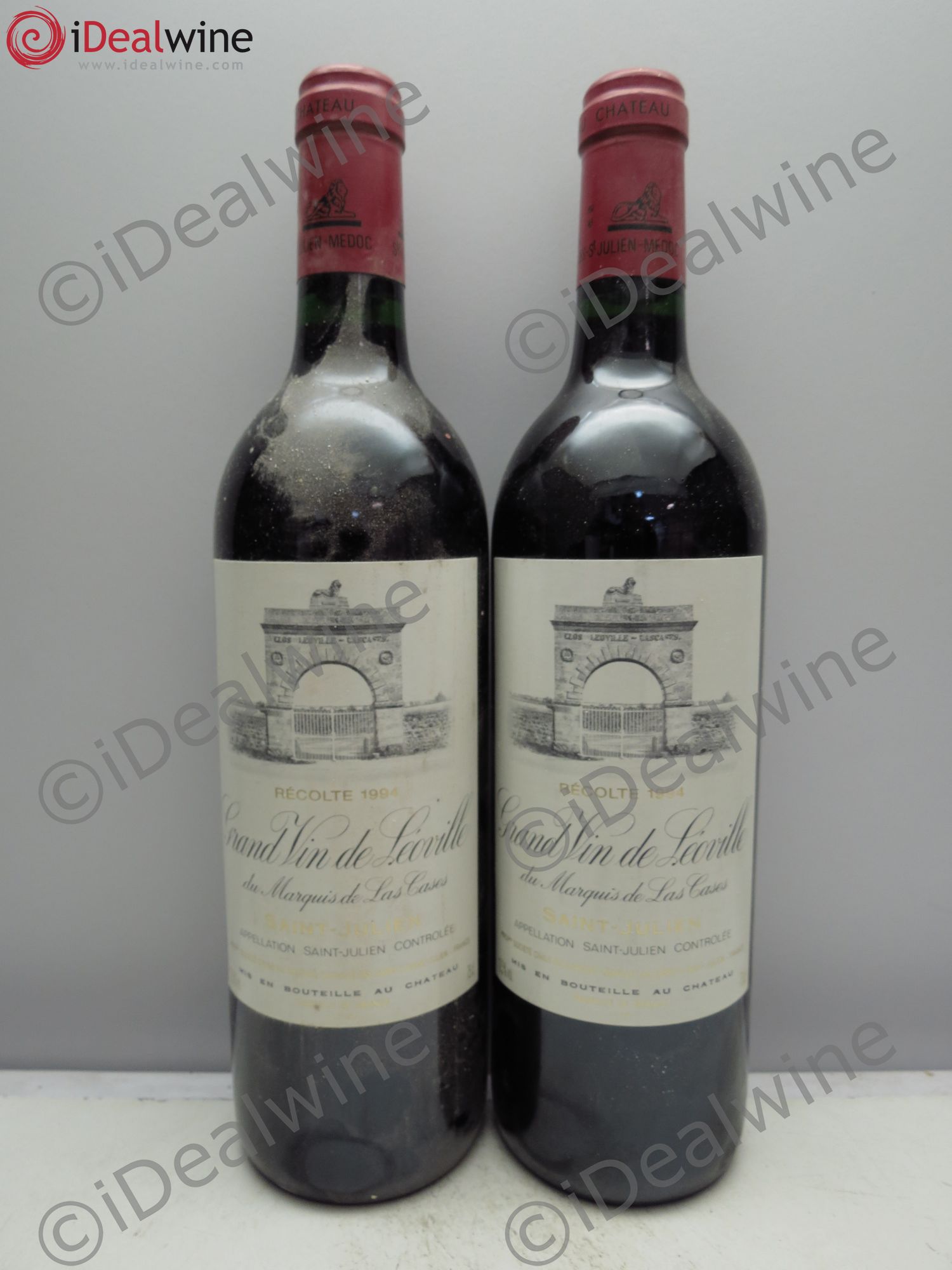Château Léoville Las Cases 2ème Grand Cru Classé 1994 - Lot de 2 bouteilles - 0