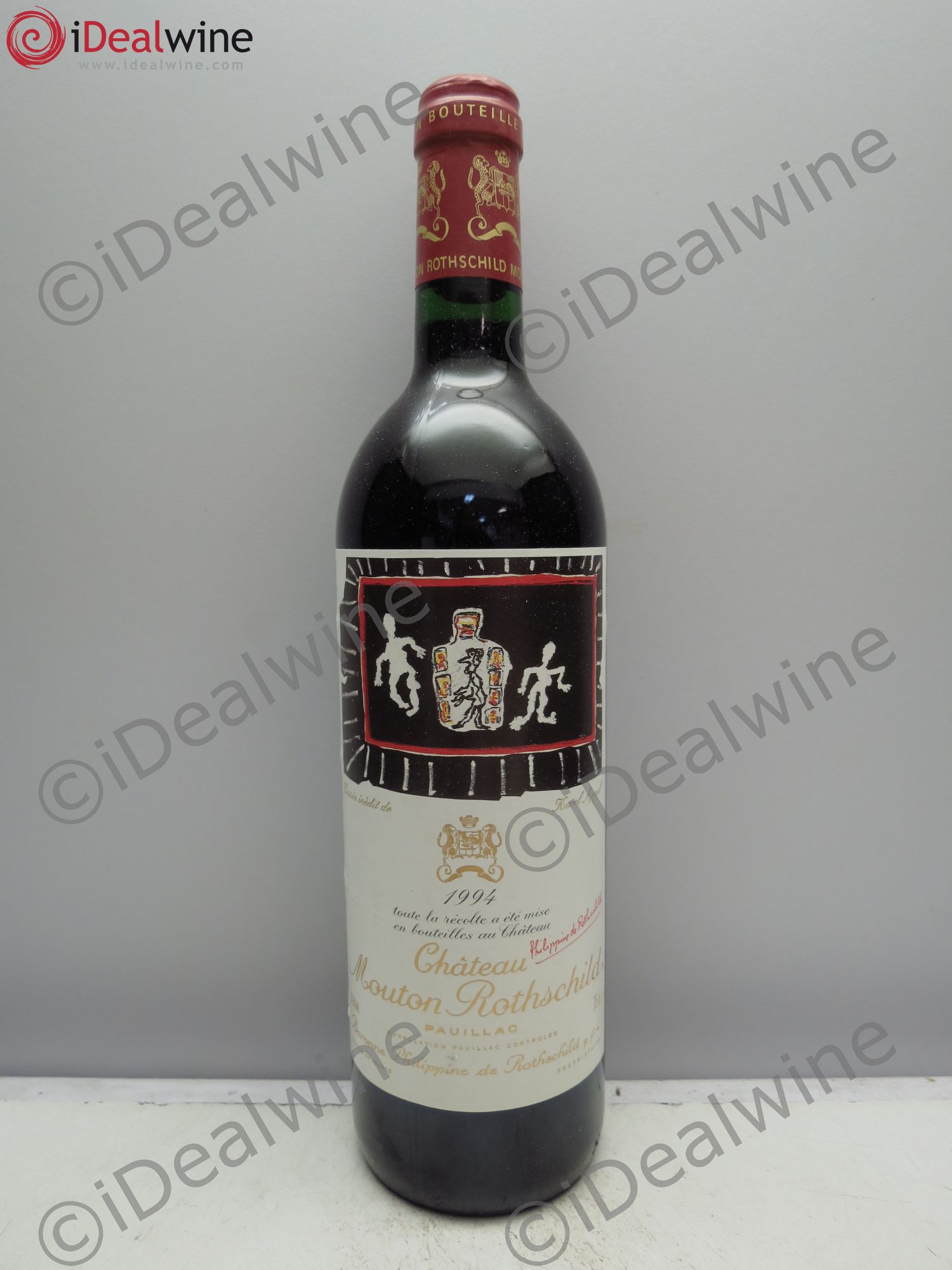 Château Mouton Rothschild 1er Grand Cru Classé 1994 - Lot de 1 bouteille - 0