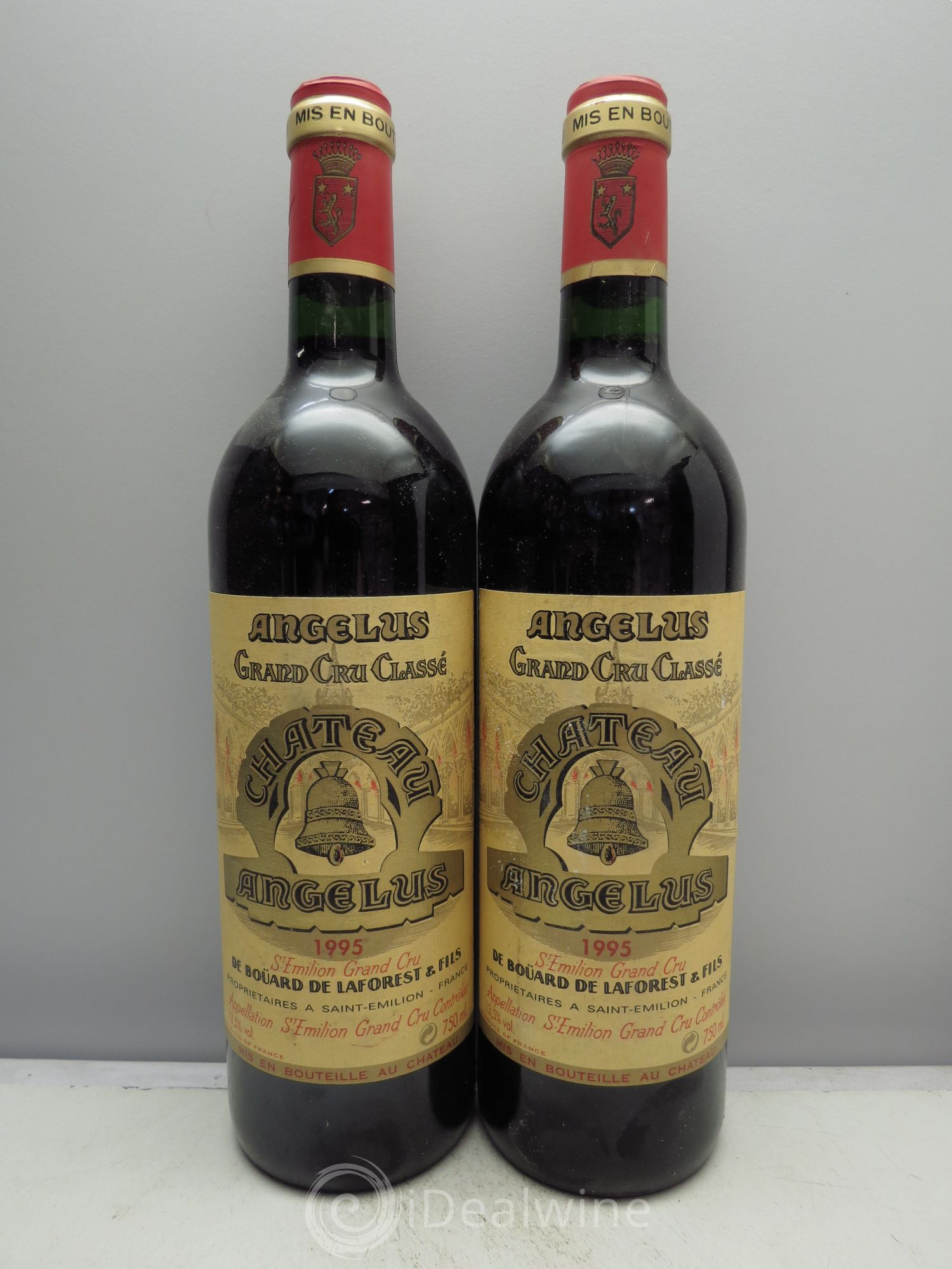 Château Angélus 1er Grand Cru Classé A 1995 - Lot de 6 bouteilles - 1