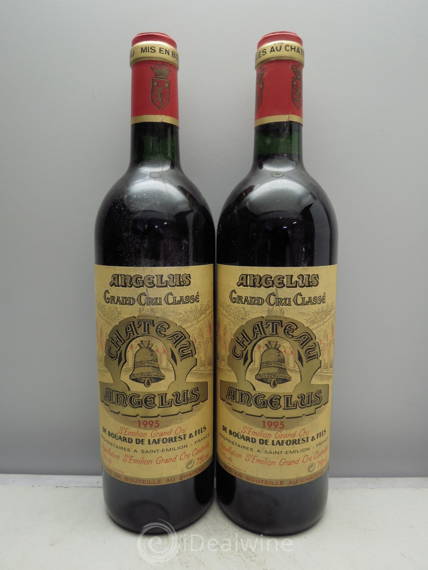 Château Angélus 1er Grand Cru Classé A 1995 - Lot de 6 bouteilles - 2