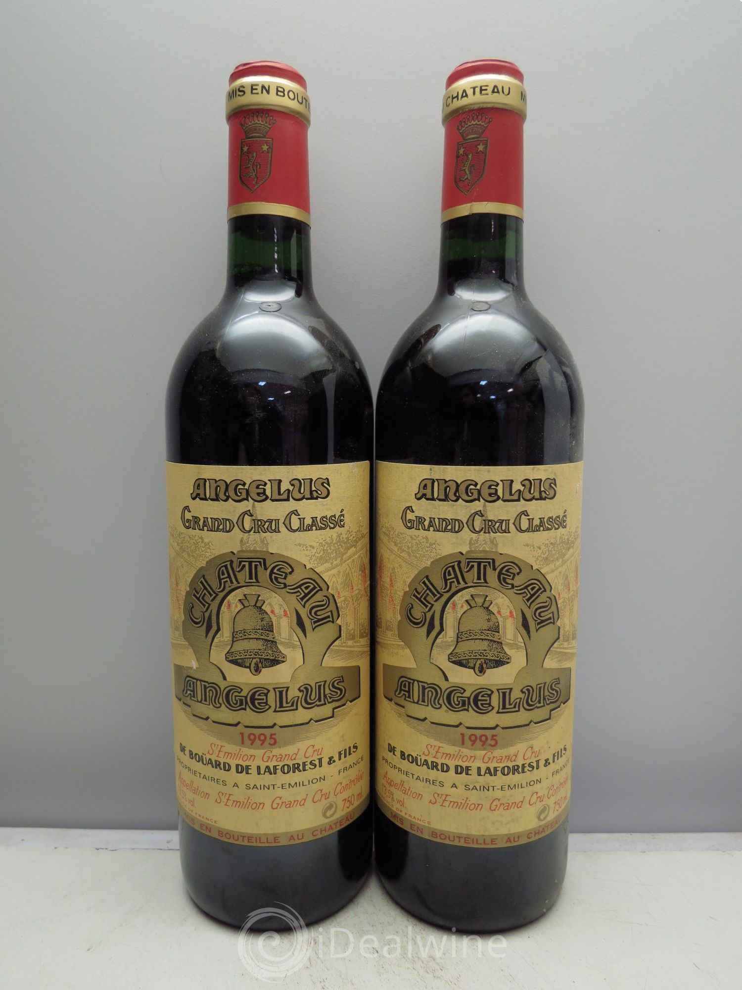 Château Angélus 1er Grand Cru Classé A 1995 - Lot de 6 bouteilles - 3