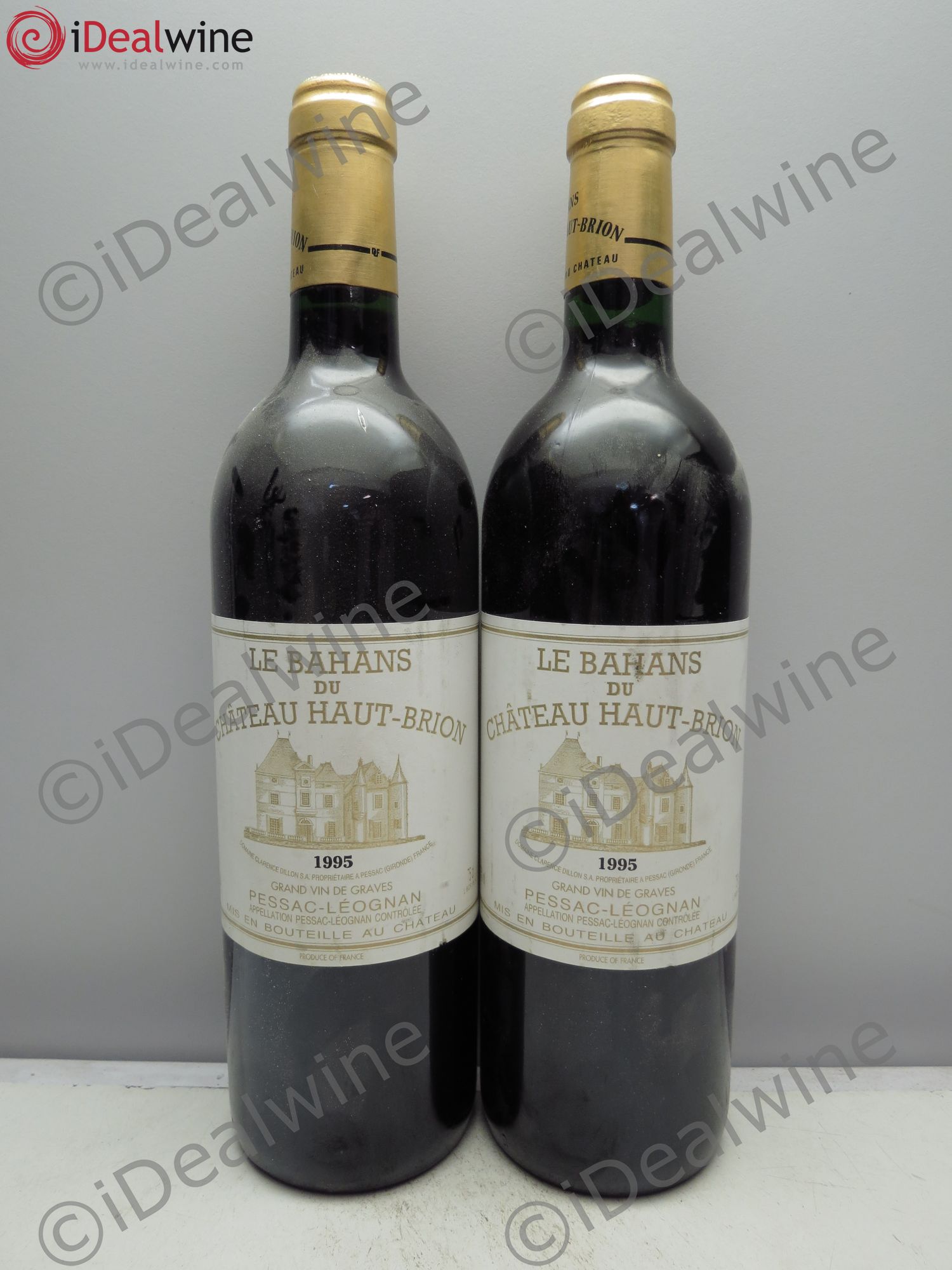 Clarence (Bahans) de Haut-Brion Second Vin (sans prix de réserve / no reserve) 1995 - Lotto di 2 bottiglie - 0