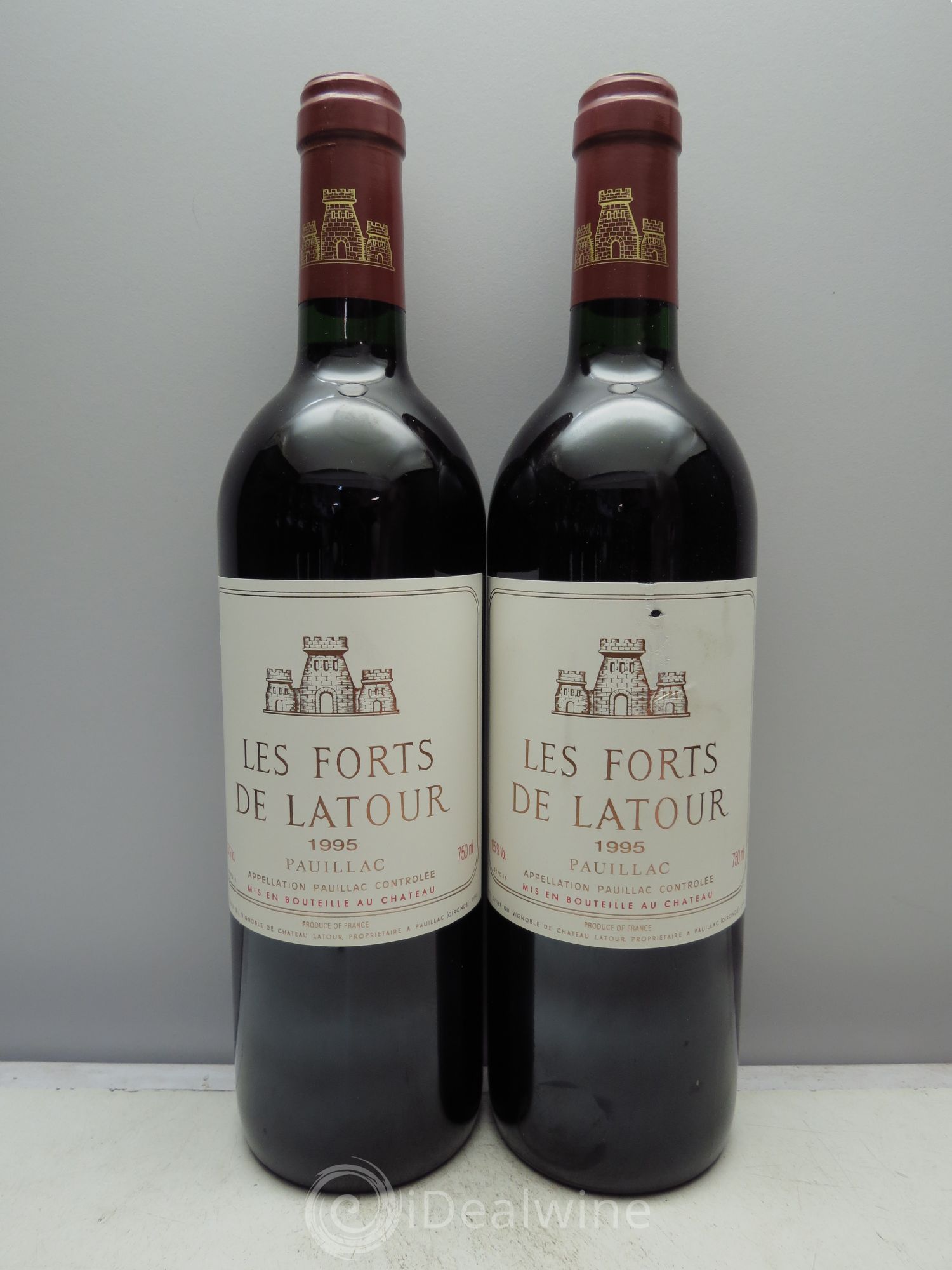 Les Forts de Latour Second Vin 1995 - Lot de 12 bouteilles - 2