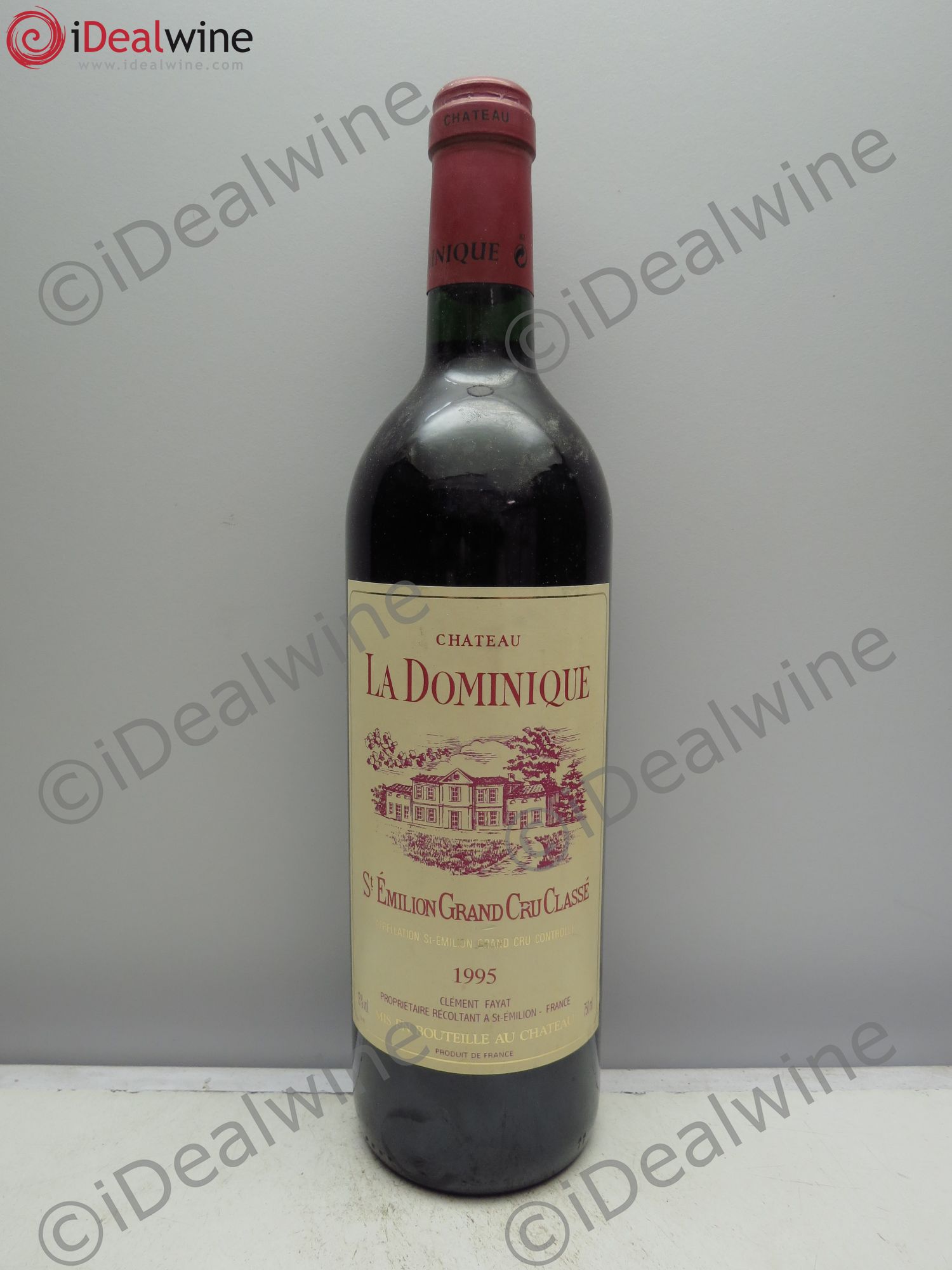 Château la Dominique Grand Cru Classé (sans prix de reserve/no reserve) 1995 - Posten von 1 Flasche - 0