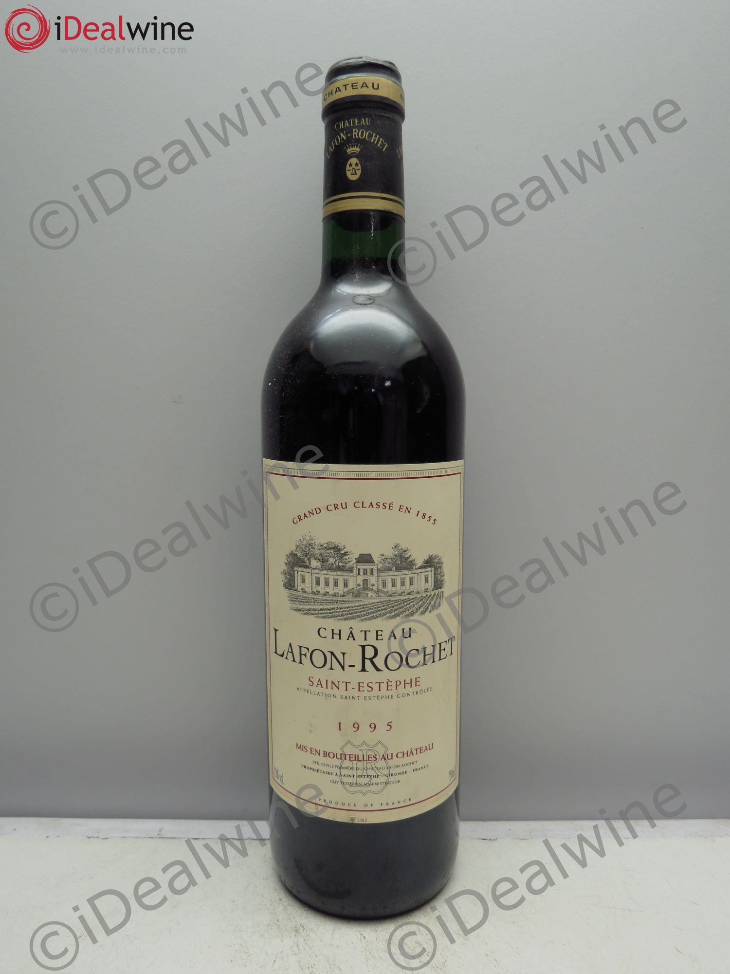 Château Lafon Rochet 4ème Grand Cru Classé 1995 - Lot de 6 bouteilles - 0