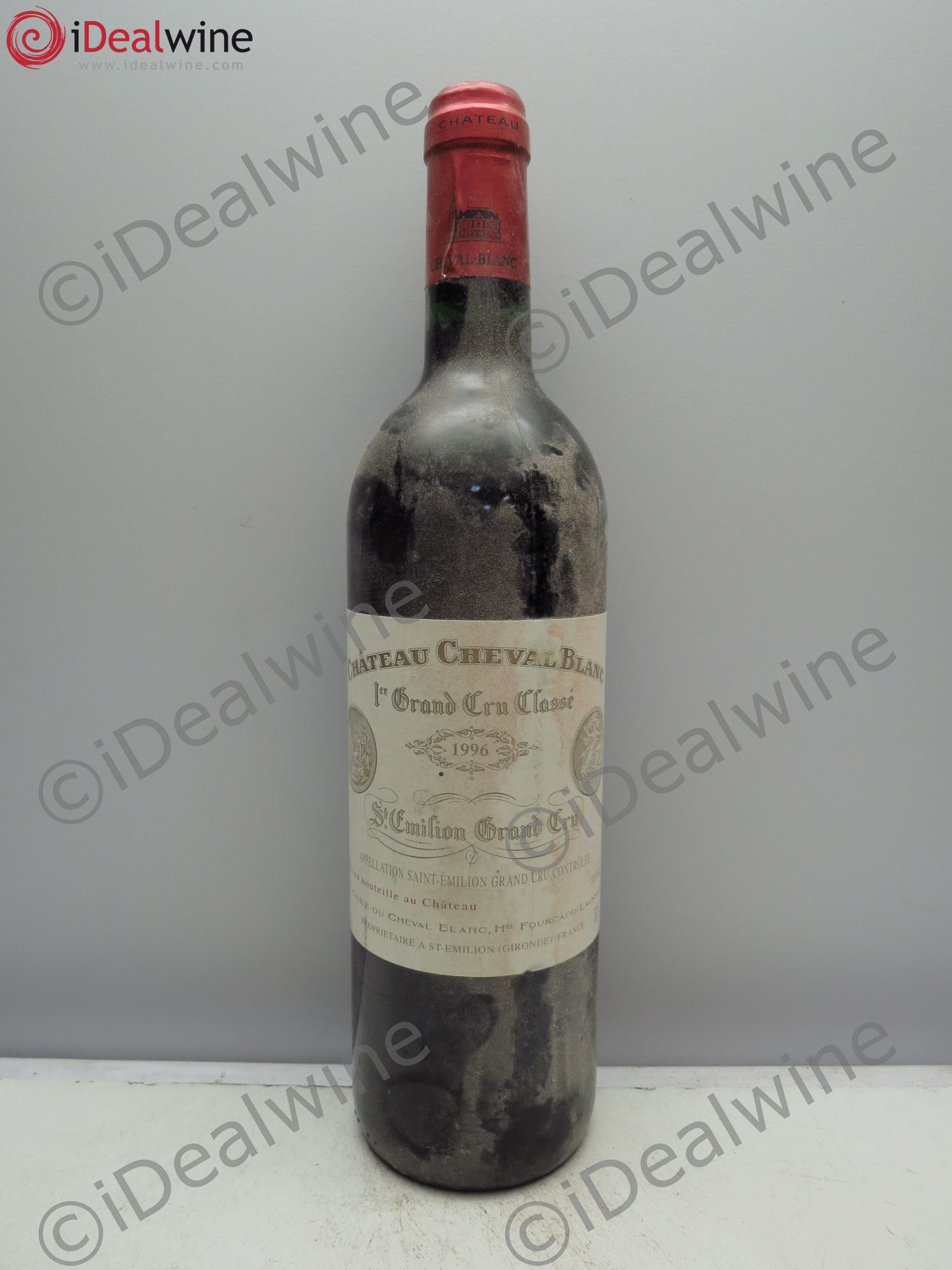 Château Cheval Blanc 1er Grand Cru Classé A 1996 - Lot de 1 bouteille - 0