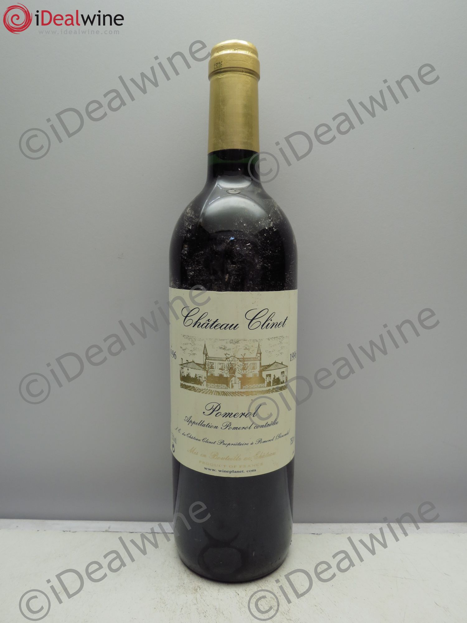 Château Clinet 1996 - Lot de 1 bouteille - 0