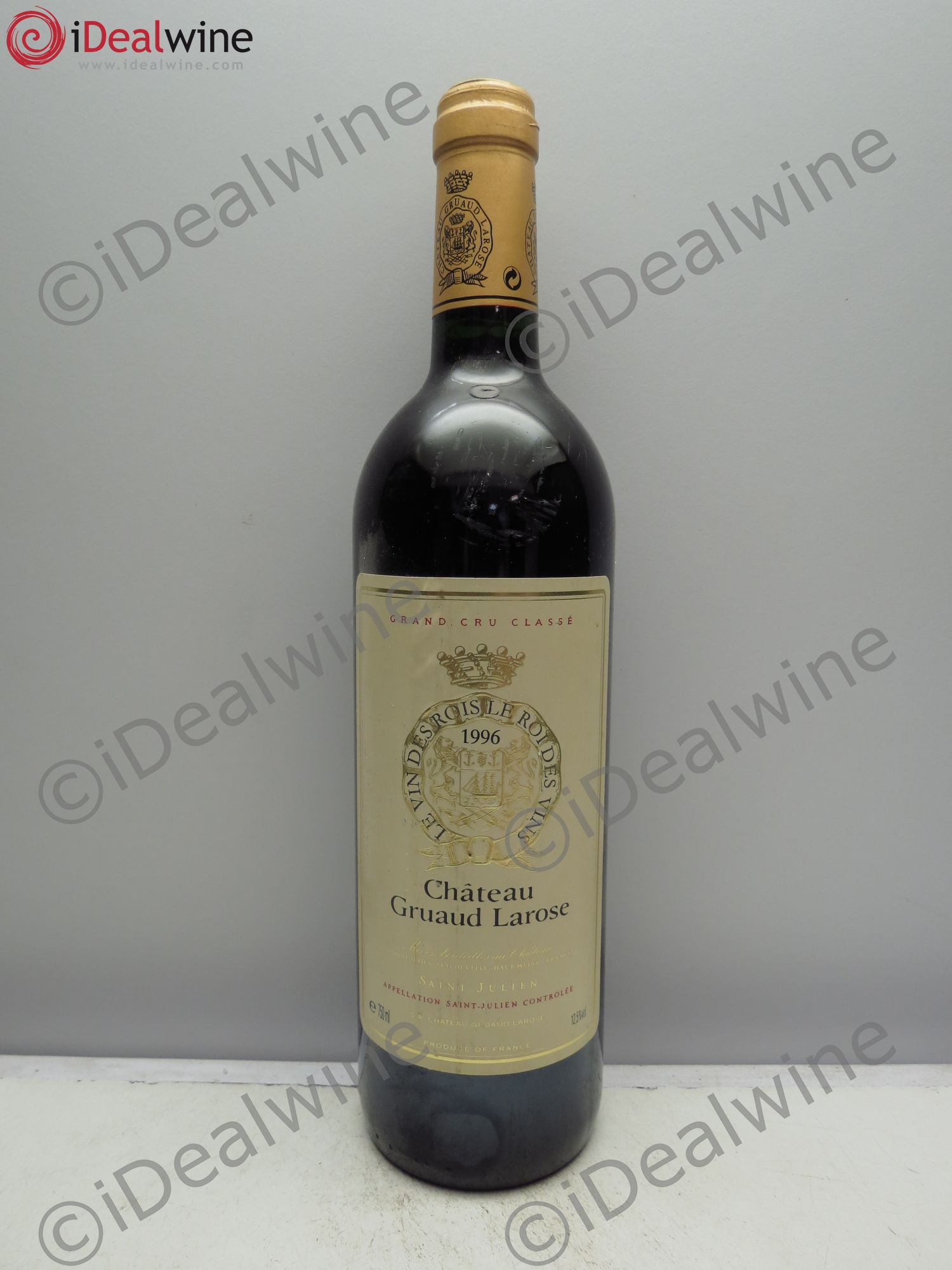 Château Gruaud Larose 2ème Grand Cru Classé (sans prix de reserve/no reserve) 1996 - Lotto di 1 bottiglia - 0