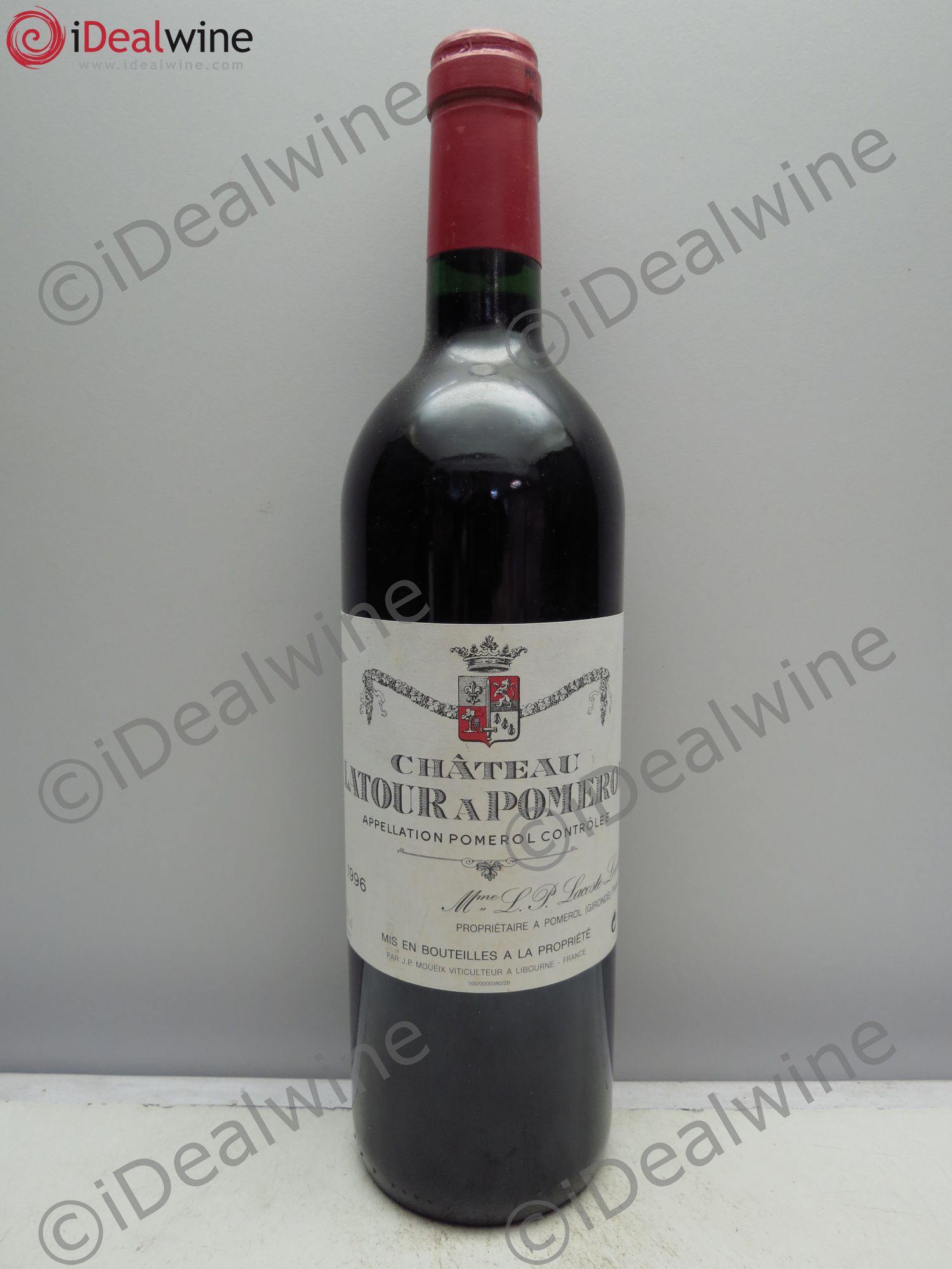 Château Latour à Pomerol (sans prix de reserve/no reserve) 1996 - Posten von 1 Flasche - 0