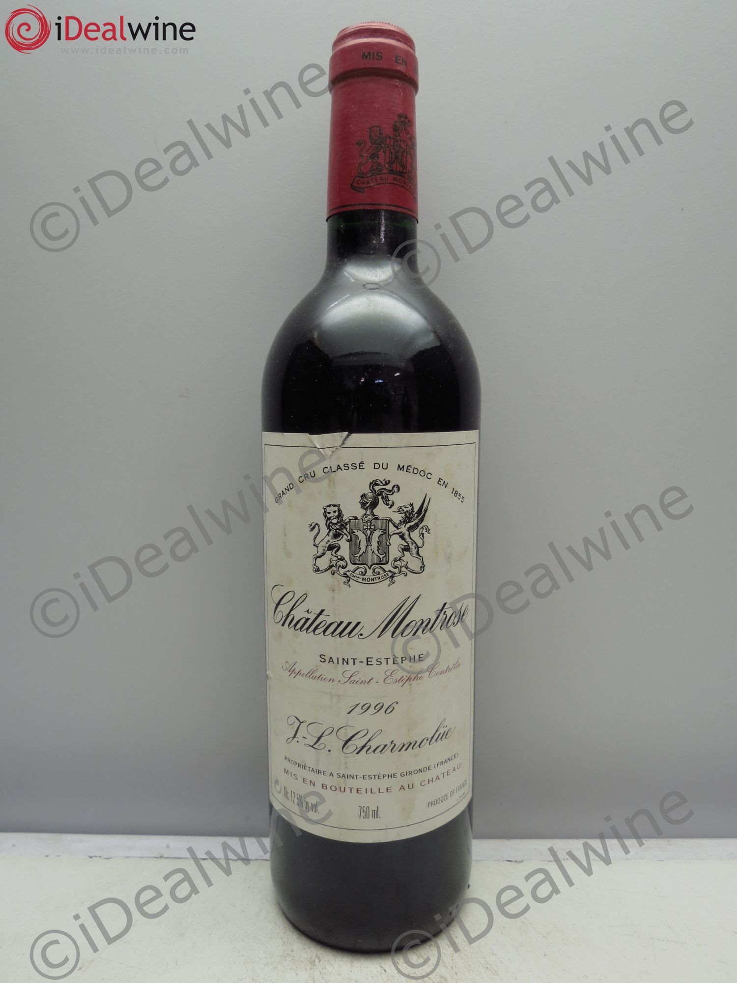 Château Montrose 2ème Grand Cru Classé 1996 - Lot de 6 bouteilles - 0
