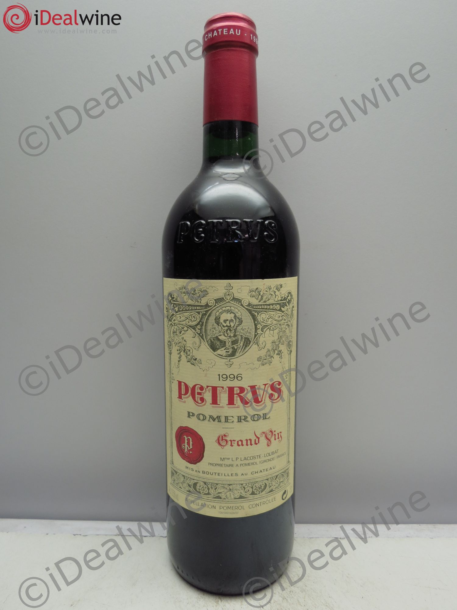 Petrus 1996 - Lot de 1 bouteille - 0