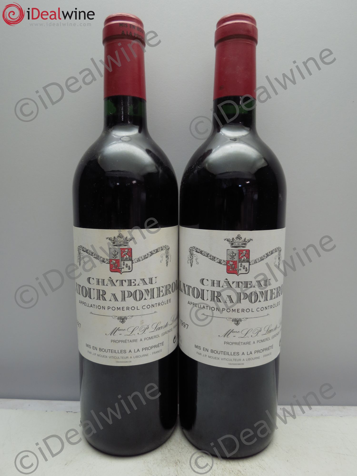 Château Latour à Pomerol (sans prix de reserve/no reserve) 1997 - Posten von 2 Flaschen - 0