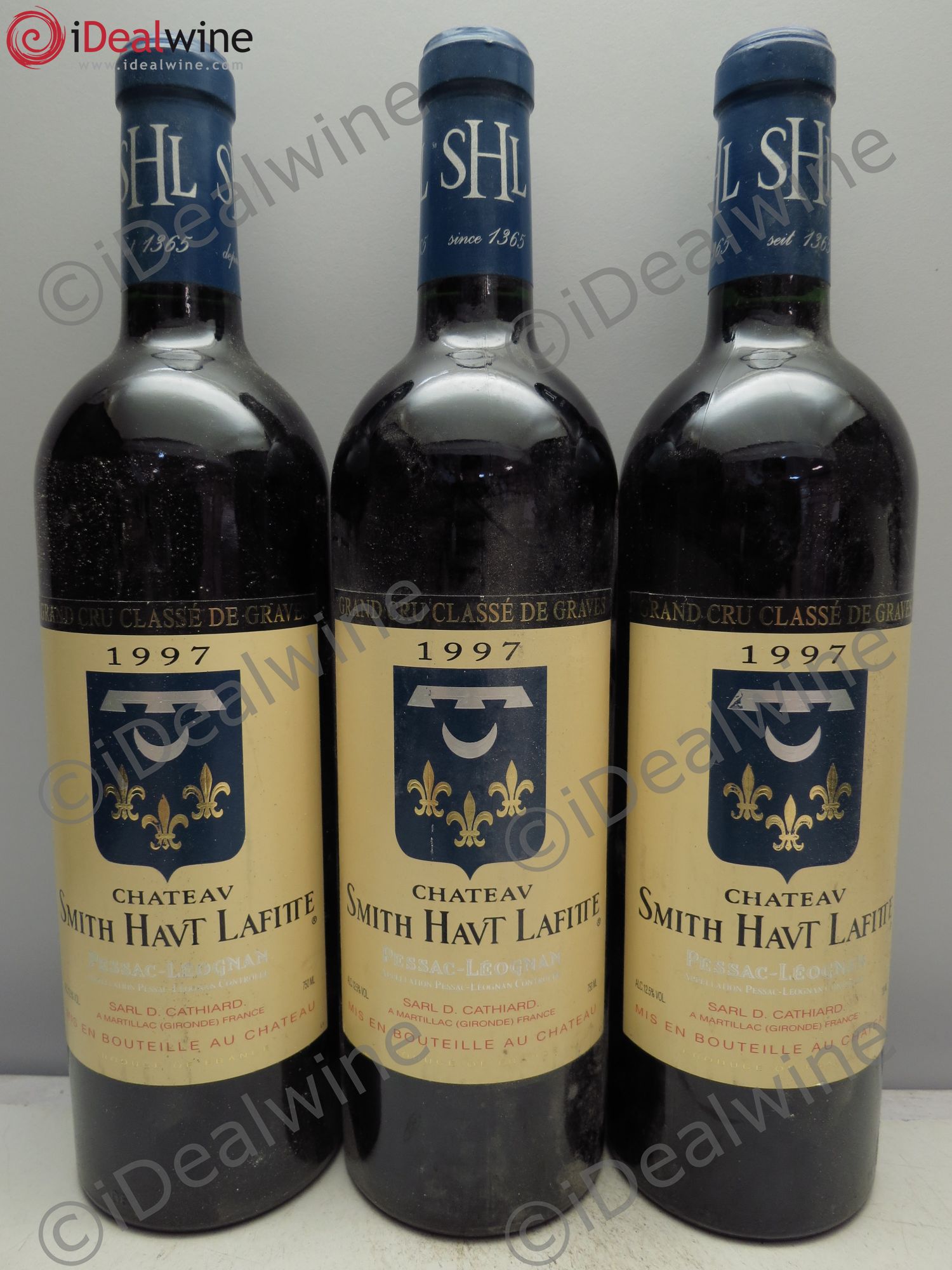 Château Smith Haut Lafitte Cru Classé de Graves (sans prix de réserve / no reserve) 1997 - Posten von 3 Flaschen - 0