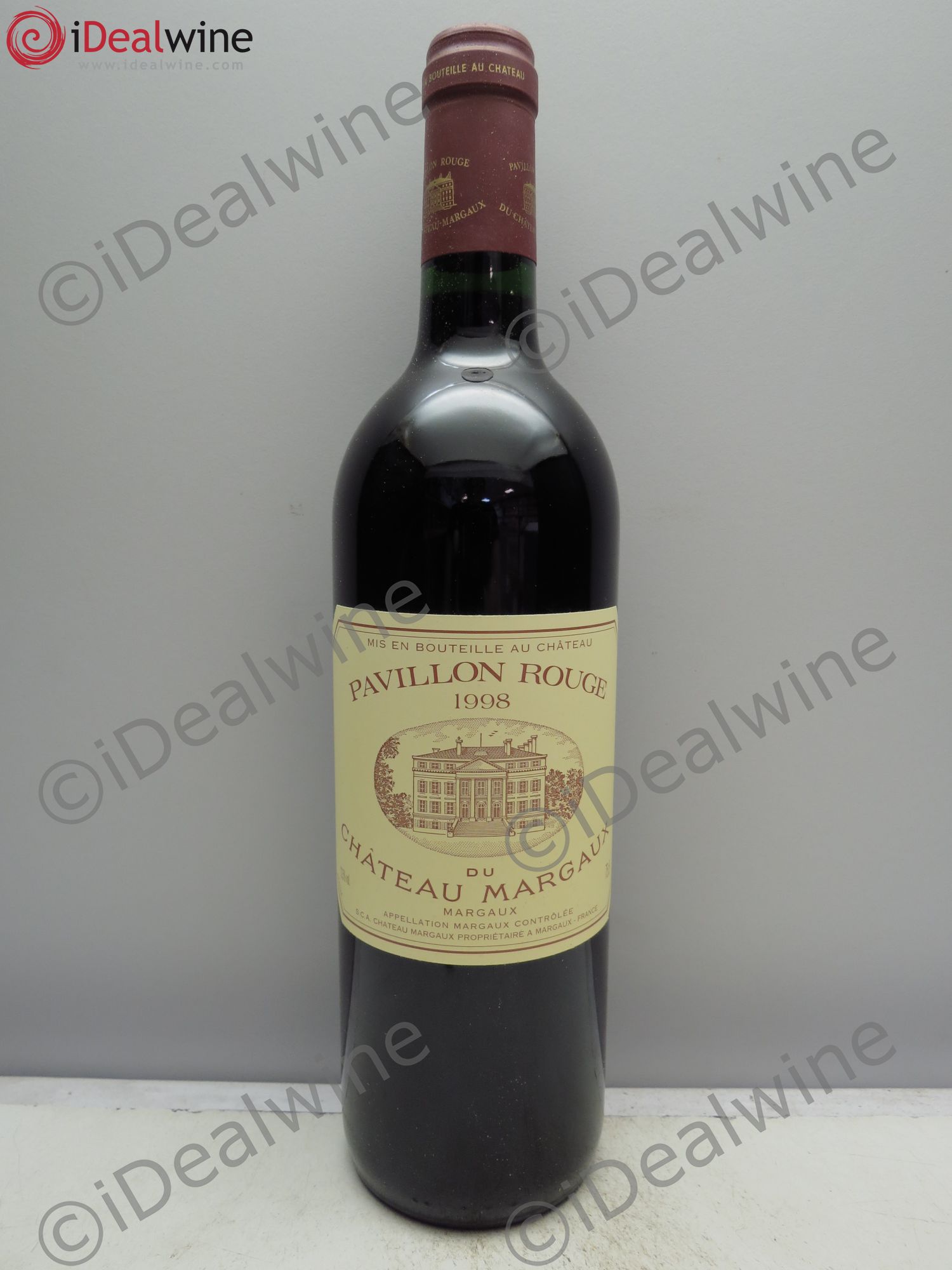 Pavillon Rouge du Château Margaux Second Vin 1998 - Lot de 12 bouteilles - 0