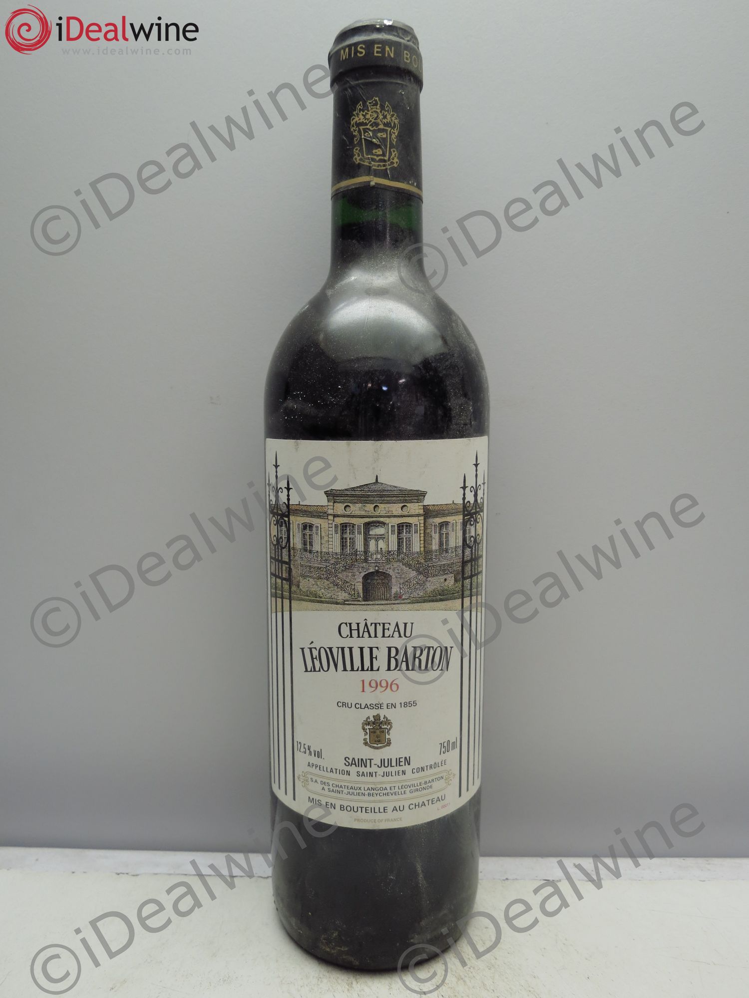 Château Léoville Barton 2ème Grand Cru Classé (sans prix de réserve / no reserve) 1996 - Posten von 1 Flasche - 0