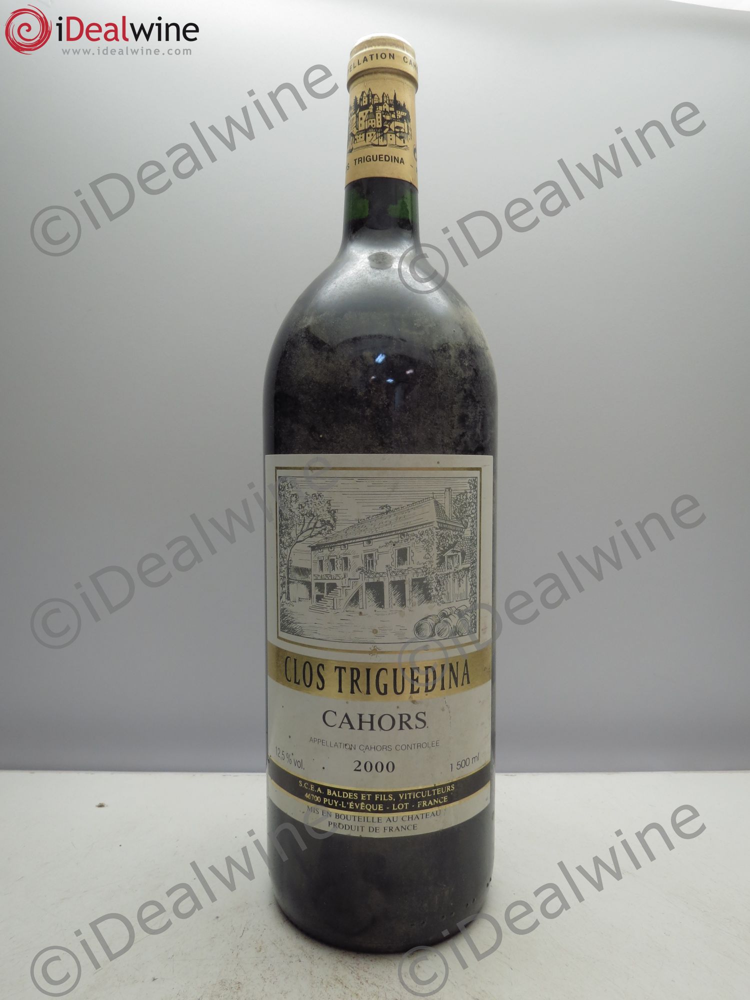 Cahors Clos Triguedina (sans prix de réserve/no reserve) 2000 - Posten von 1 Magnum - 0