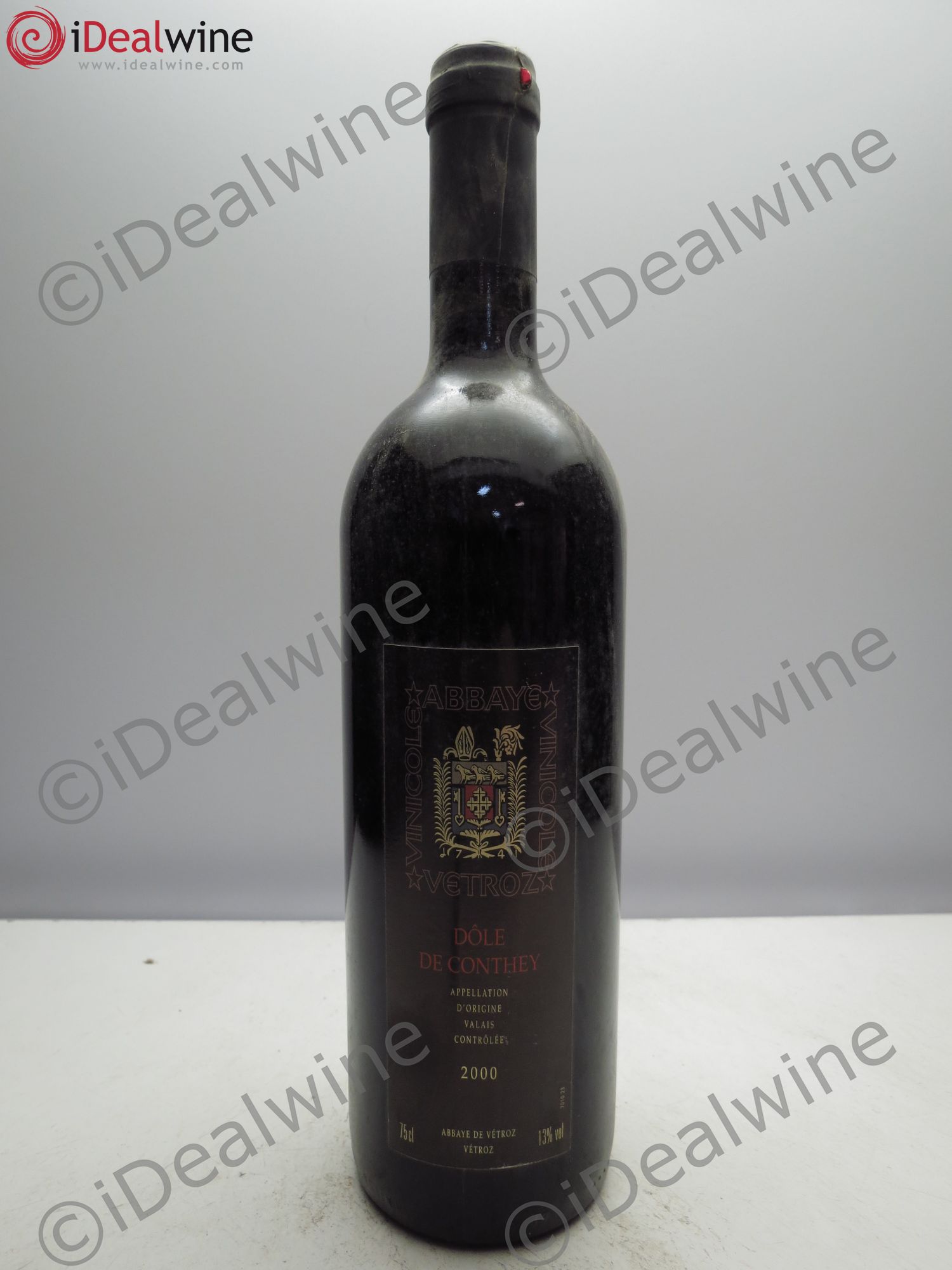 Vins Etrangers Suisse Dôle Valais Abbaye Vetroz (sans prix de reserve / no reserve) 2000 - Posten von 1 Flasche - 0