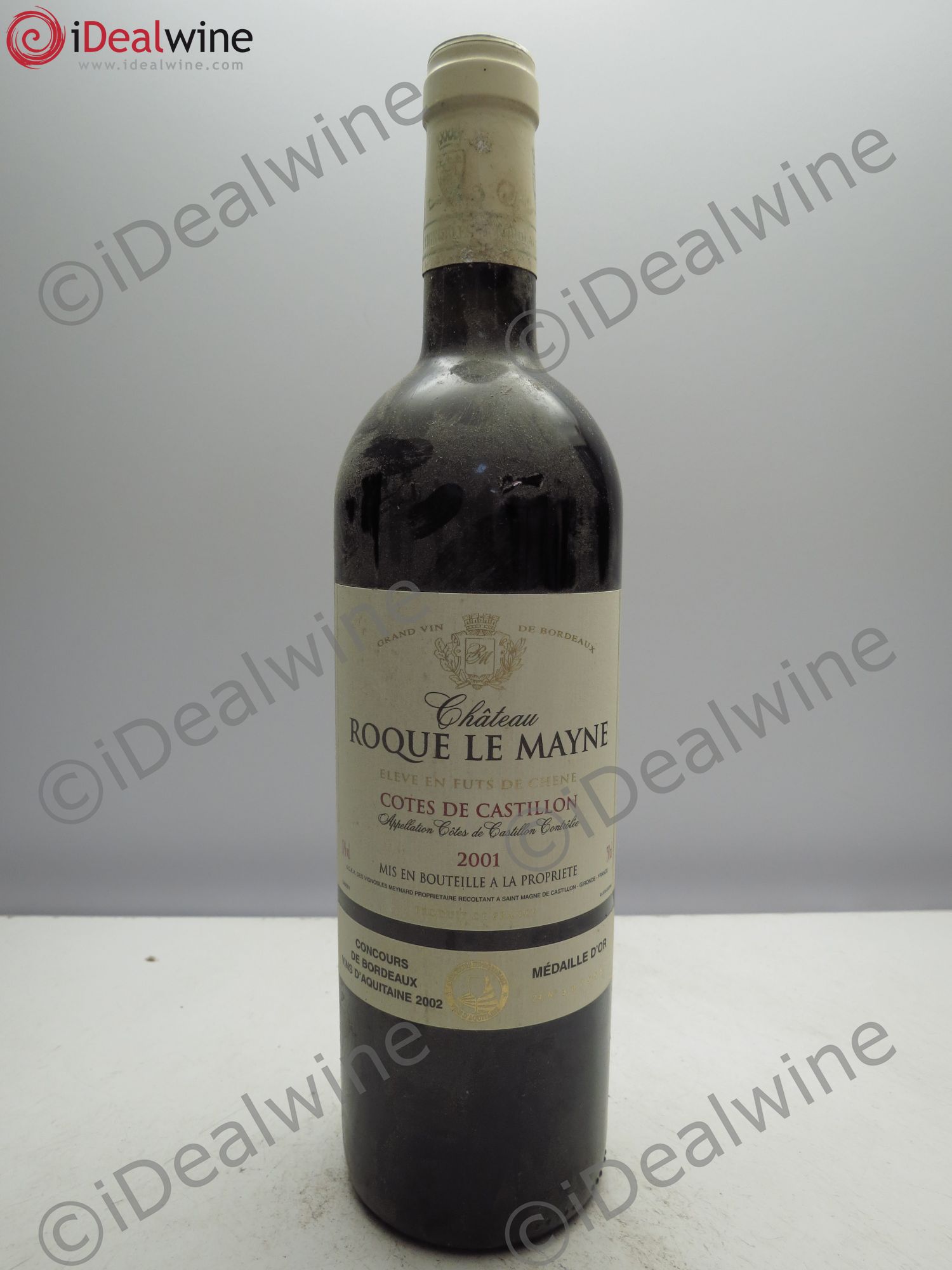 Divers Roque le Mayne Côtes de Castillon(sans prix de reserve/no reserve) 2001 - Posten von 6 Flaschen - 0