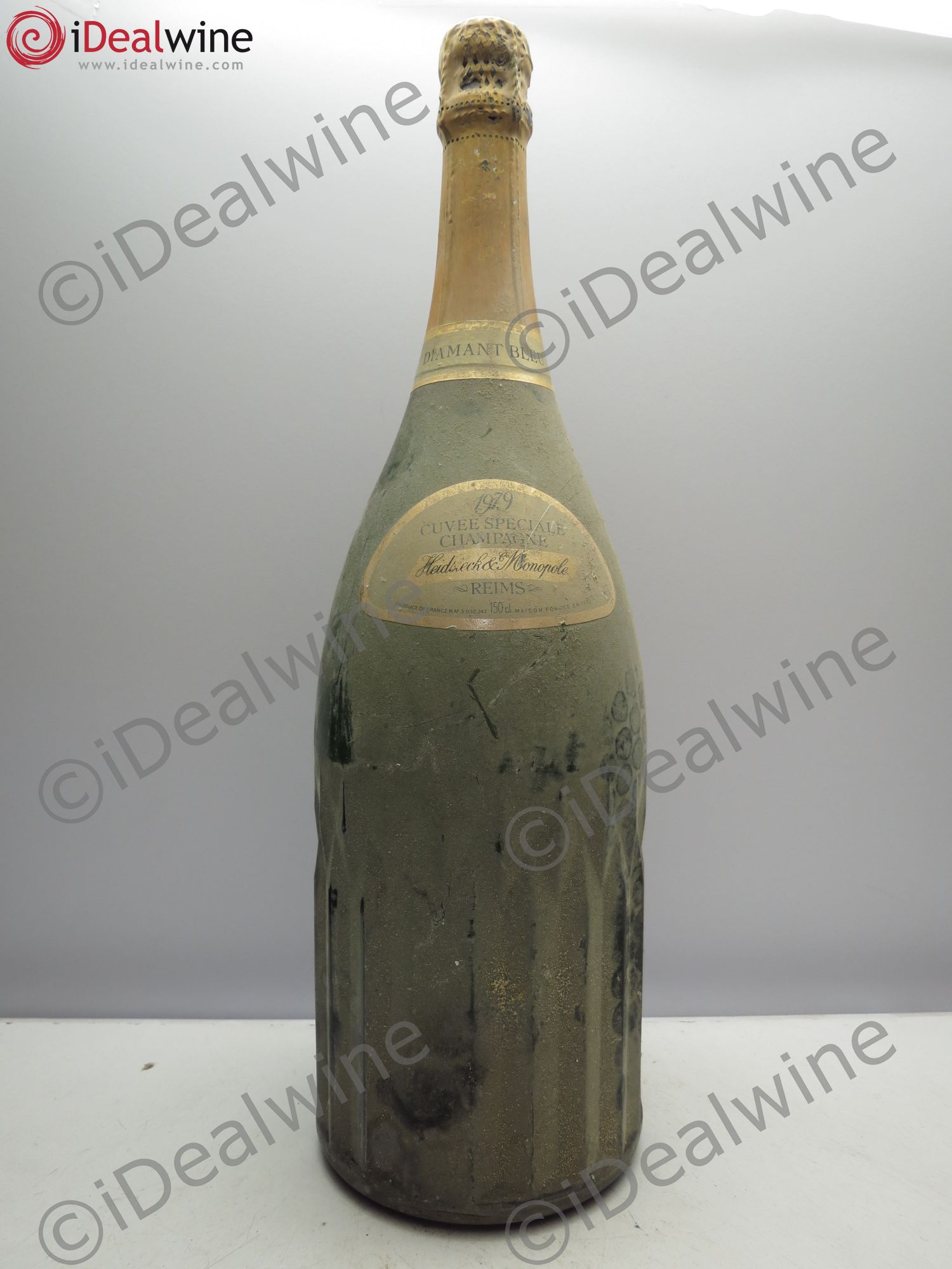 Champagne Heidsieck Grand Monopole Diamant Bleu Cuvée Spéciale 1979 - Posten von 1 Flasche - 0