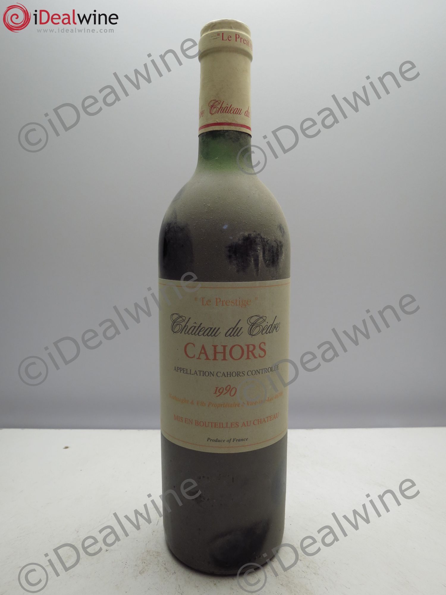Cahors Prestige(sans prix de réserve/no reserve) 1990 - Posten von 1 Flasche - 0