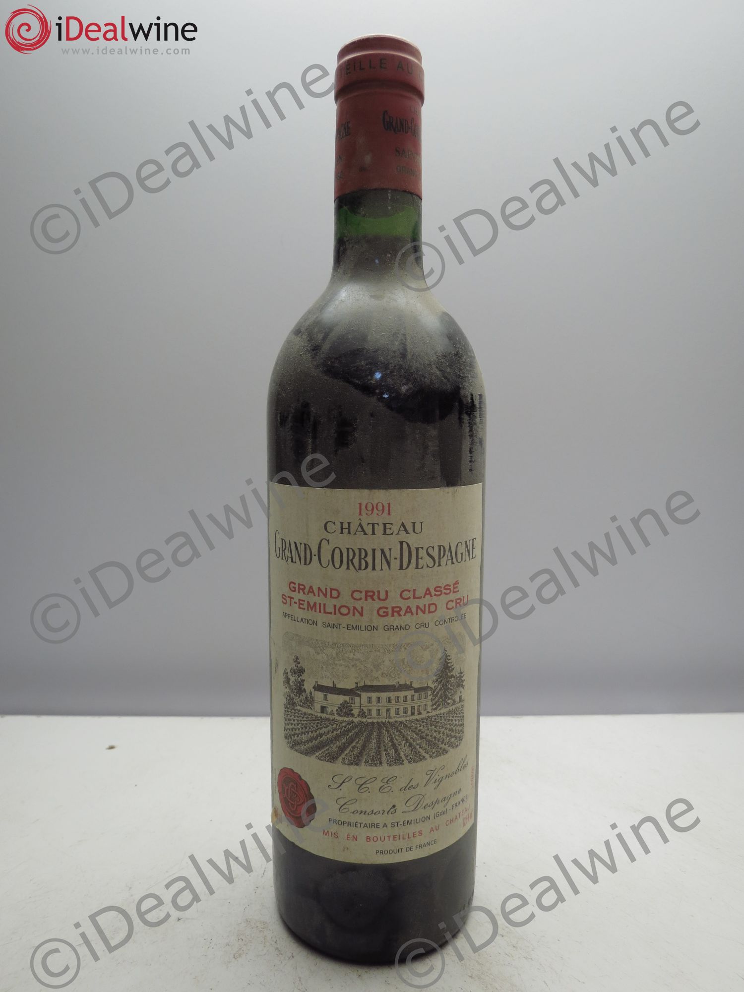 Château Grand Corbin Despagne Grand Cru Classé (sans prix de réserve/no reserve) 1991 - Lotto di 1 bottiglia - 0