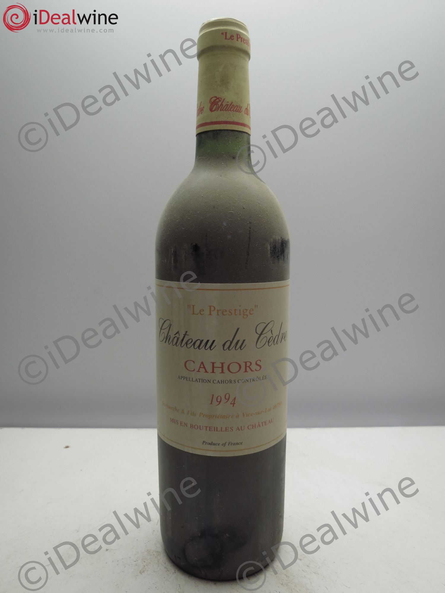 Cahors Prestige (sans prix de réserve/no reserve) 1994 - Posten von 1 Flasche - 0