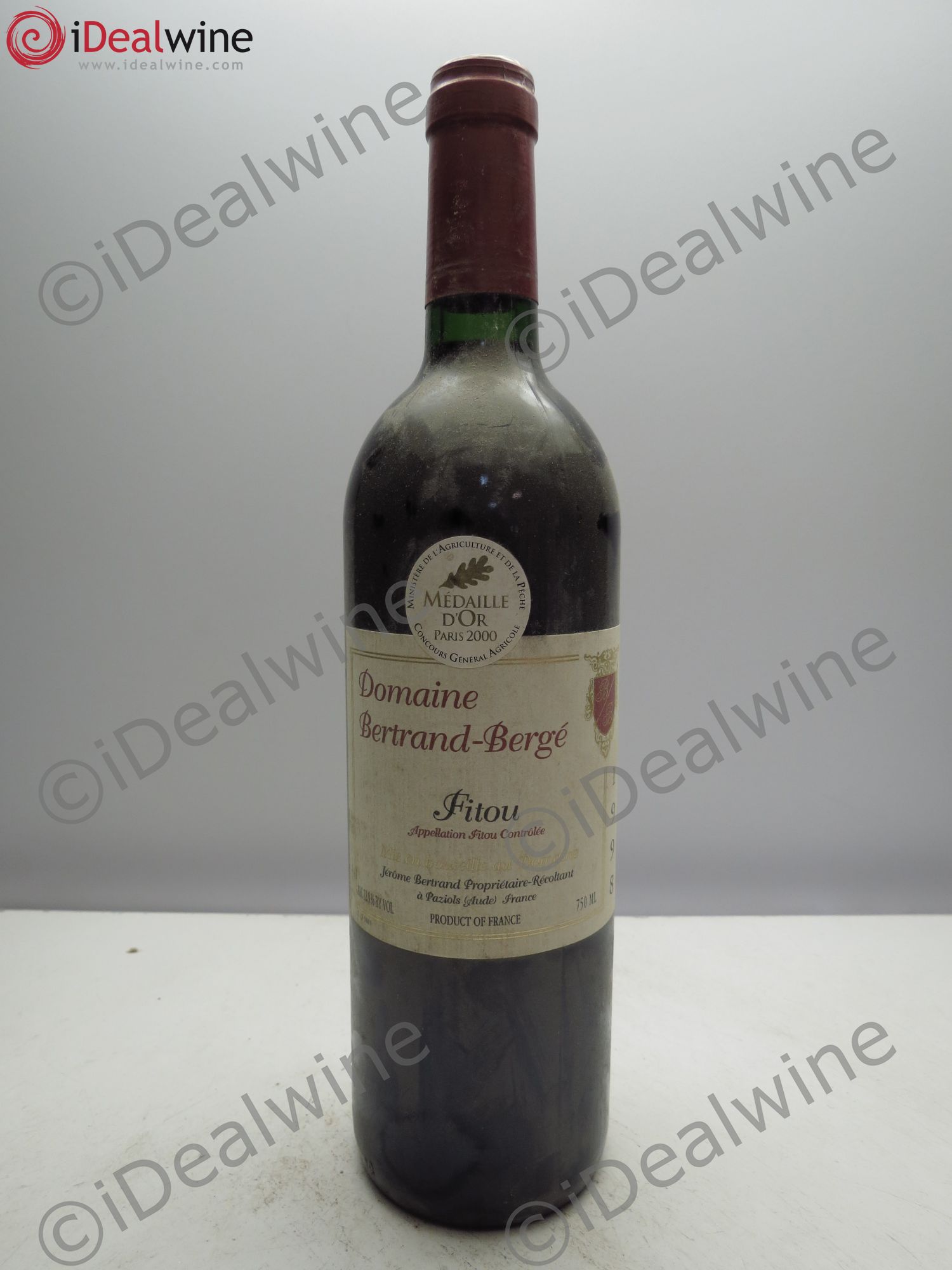 Divers Fitou Domaine Bertrand Berger(sans prix de réserve/no reserve) 1998 - Posten von 1 Flasche - 0