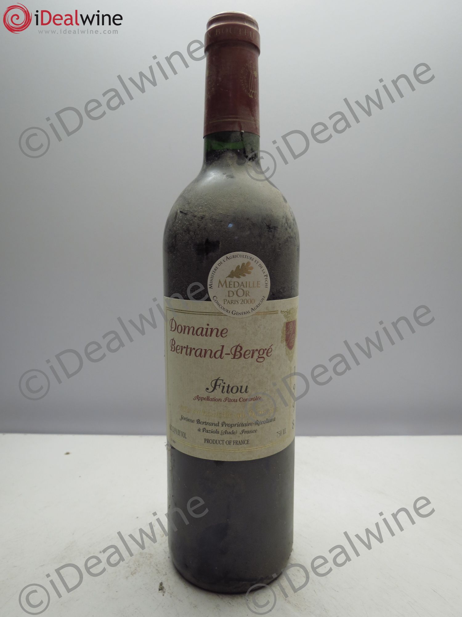 Divers Fitou Domaine Bertrand Berger(sans prix de reserve/no reserve) 1998 - Posten von 1 Flasche - 0