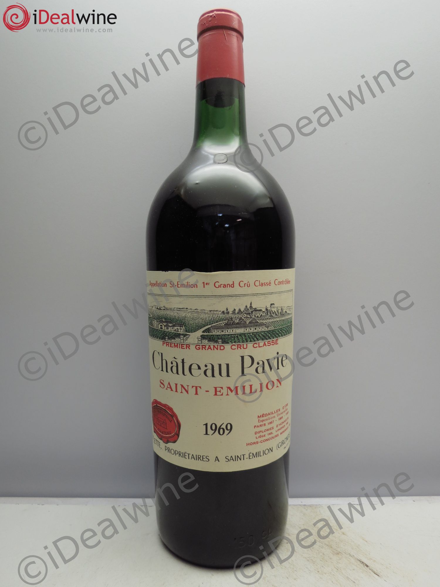 Château Pavie 1er Grand Cru Classé A 1969 - Lot de 1 magnum - 0