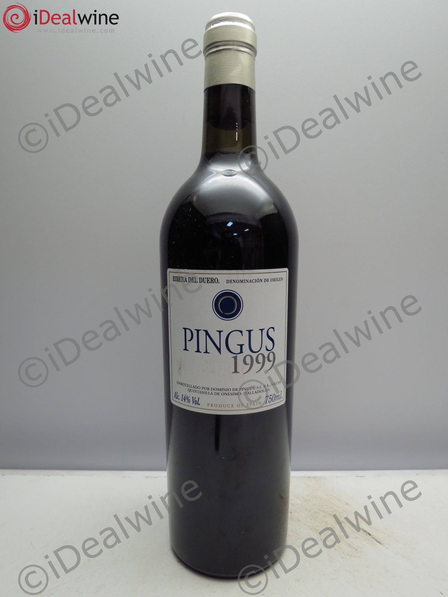 Ribera Del Duero Pingus Dominio de Pingus - Peter Sisseck 1999 - Lot de 1 bouteille - 0