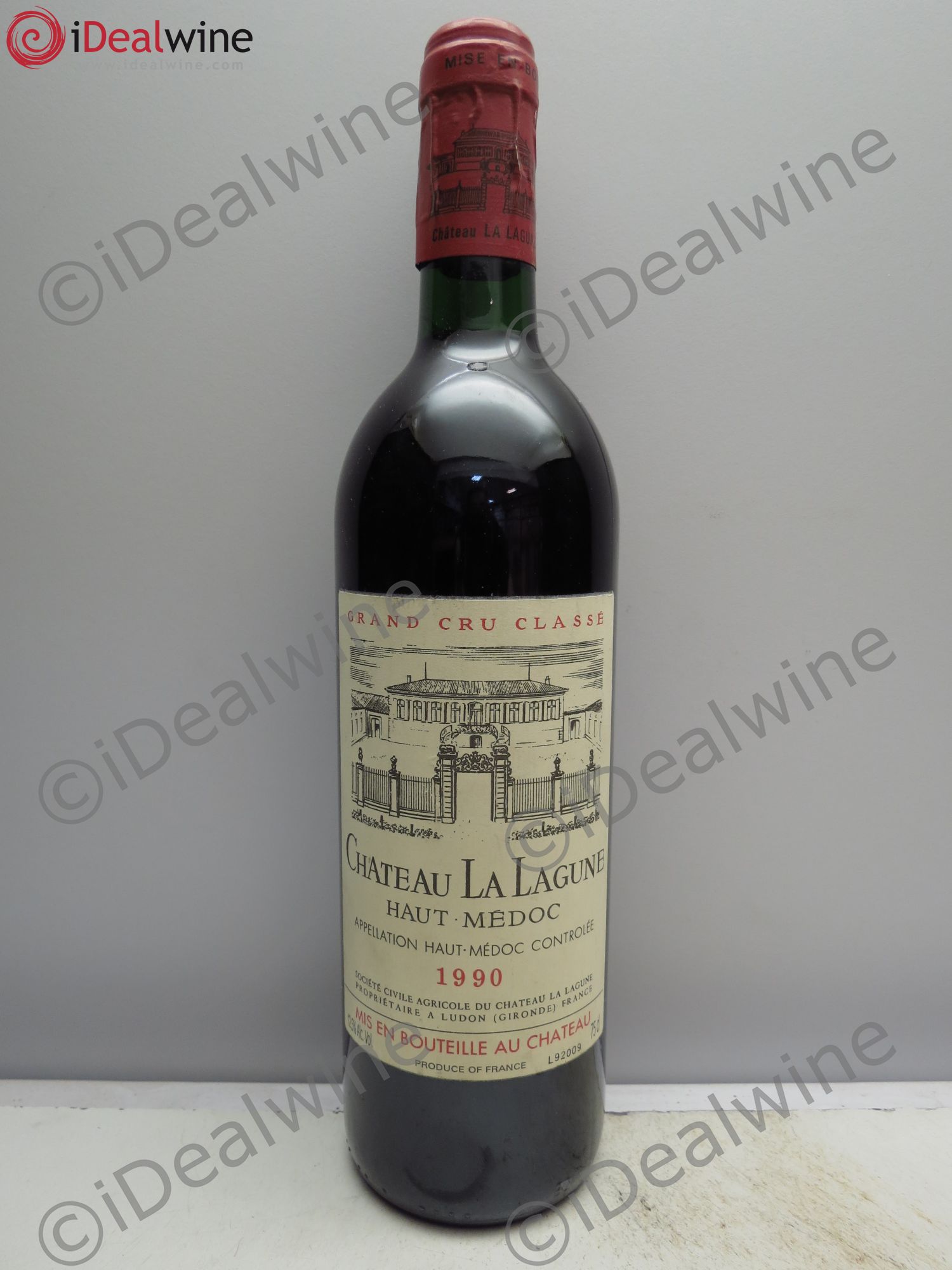 Château la Lagune 3ème Grand Cru Classé 1990 - Lot de 1 bouteille - 0