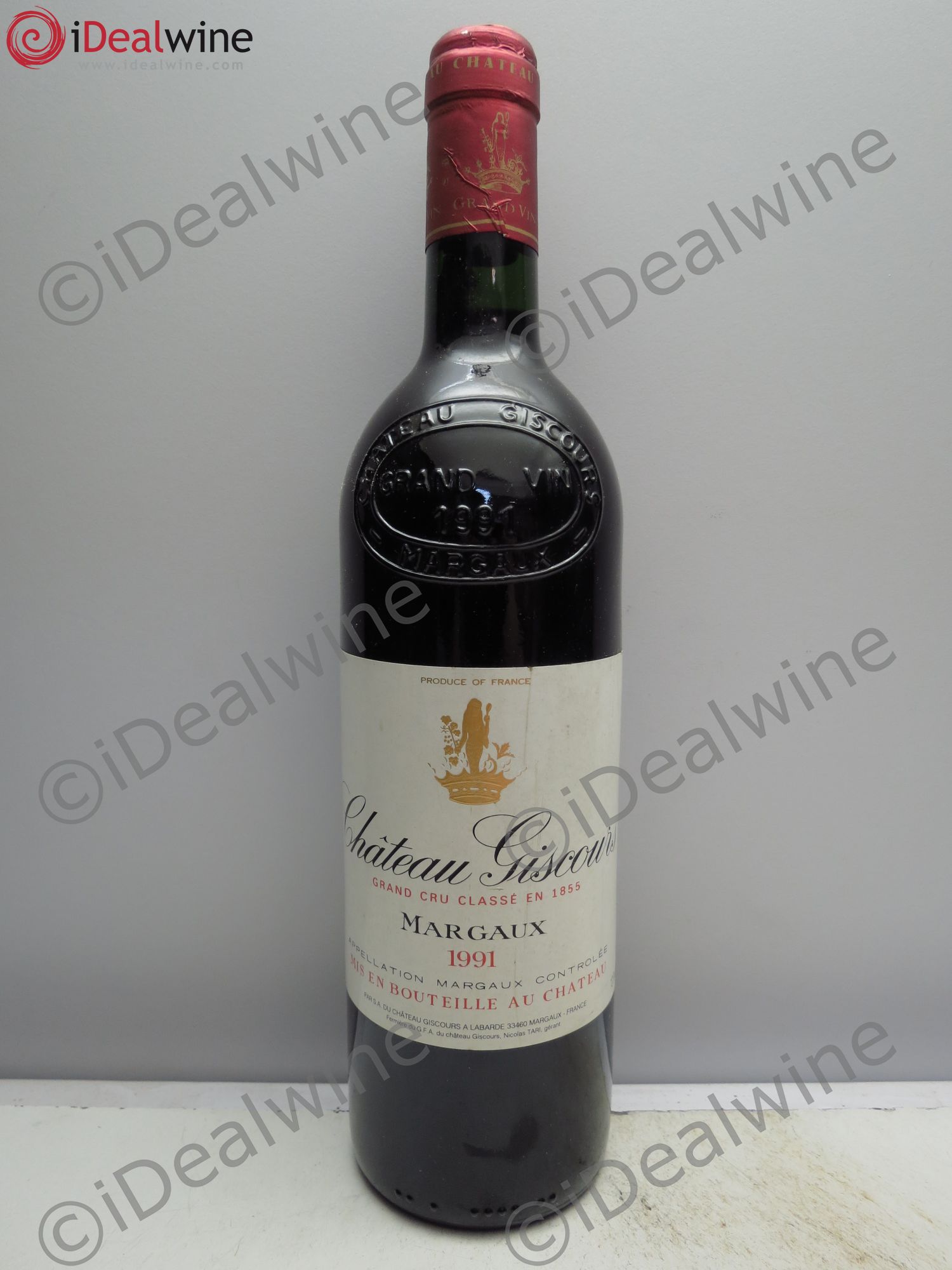 Château Giscours 3ème Grand Cru Classé 1991 - Lot de 1 bouteille - 0