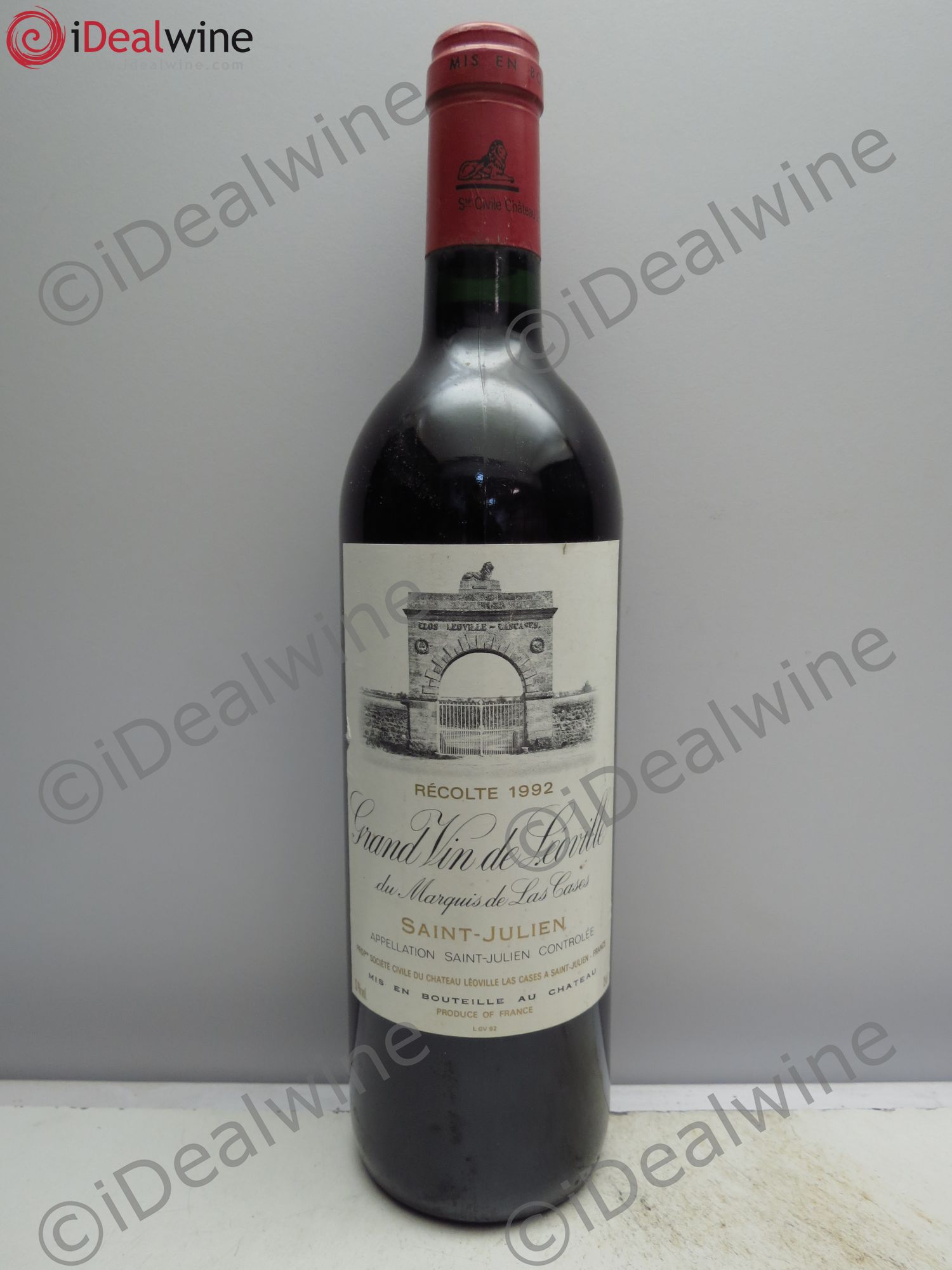 Château Léoville Las Cases 2ème Grand Cru Classé 1992 - Lot de 1 bouteille - 0