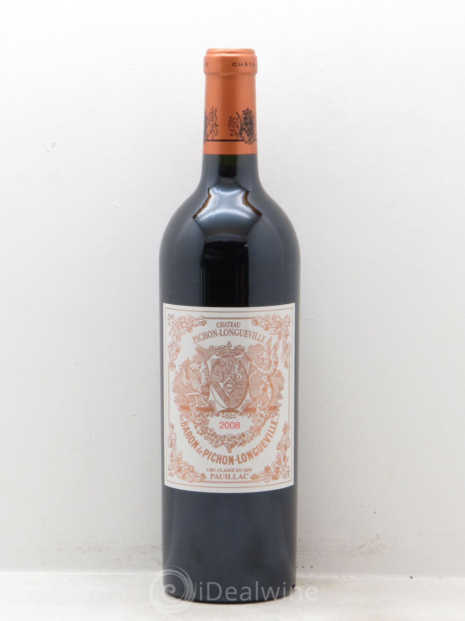 Pichon Longueville Baron 2ème Grand Cru Classé 2008 - Lot de 1 bouteille - 0