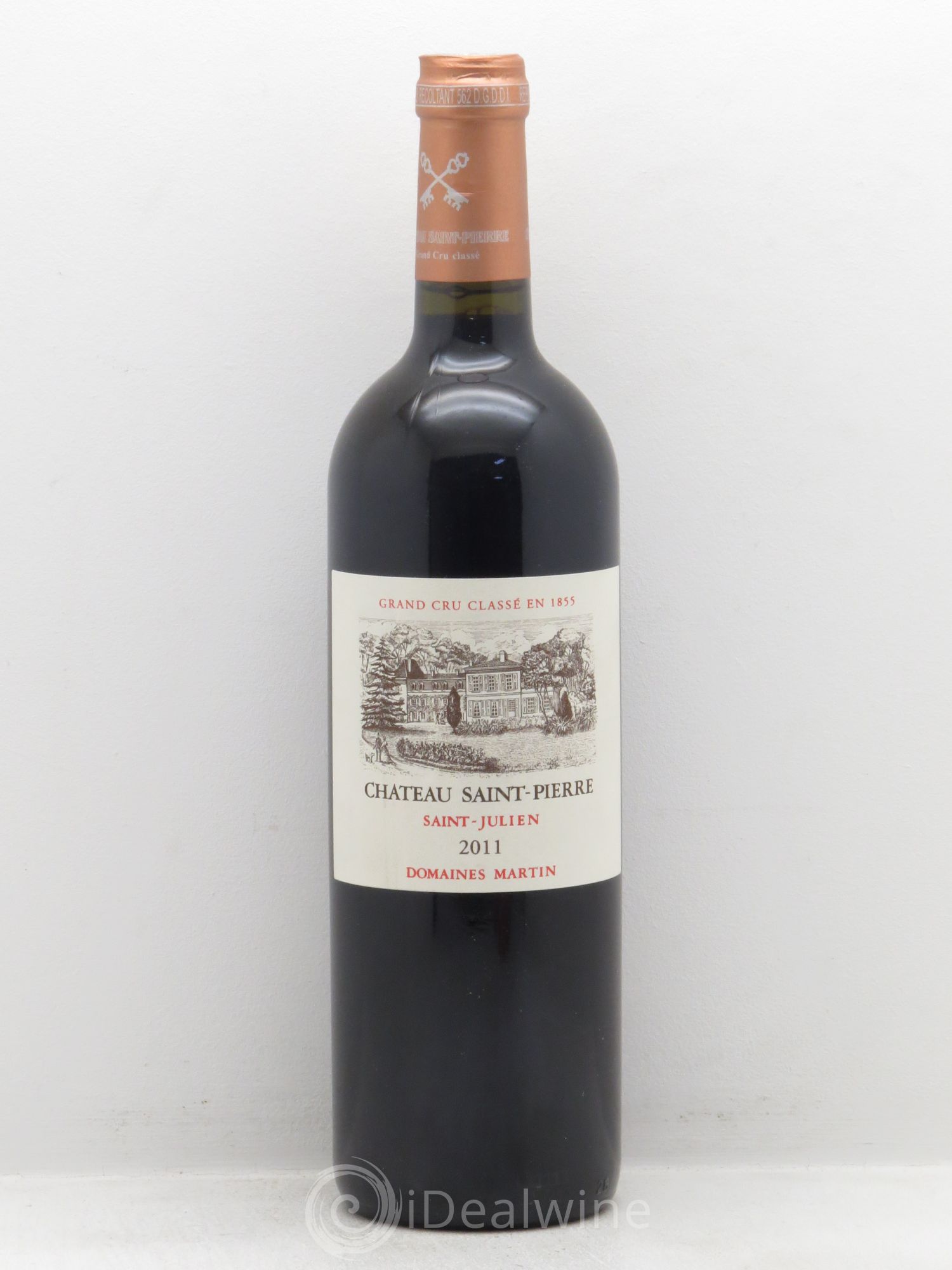Château Saint-Pierre 4ème Grand Cru Classé 2011 - Lot de 1 bouteille - 0
