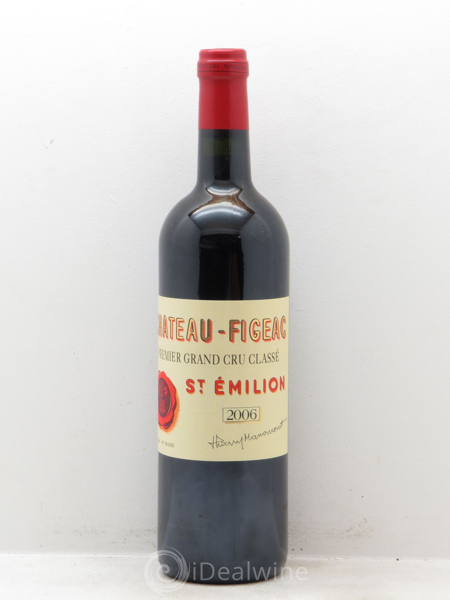 Château Figeac 1er Grand Cru Classé A 2006 - Lot de 1 bouteille - 0