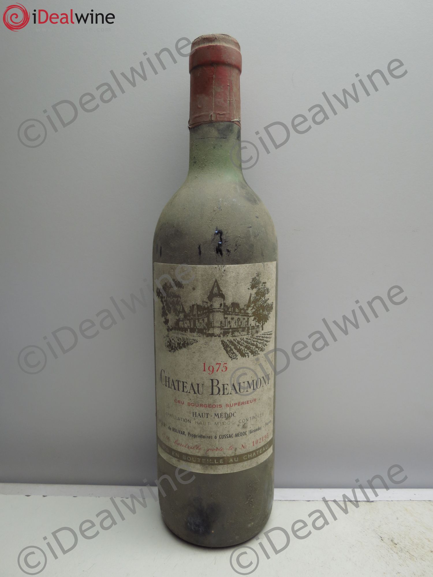 Château Beaumont Cru Bourgeois 1975 - Lot de 1 bouteille - 0